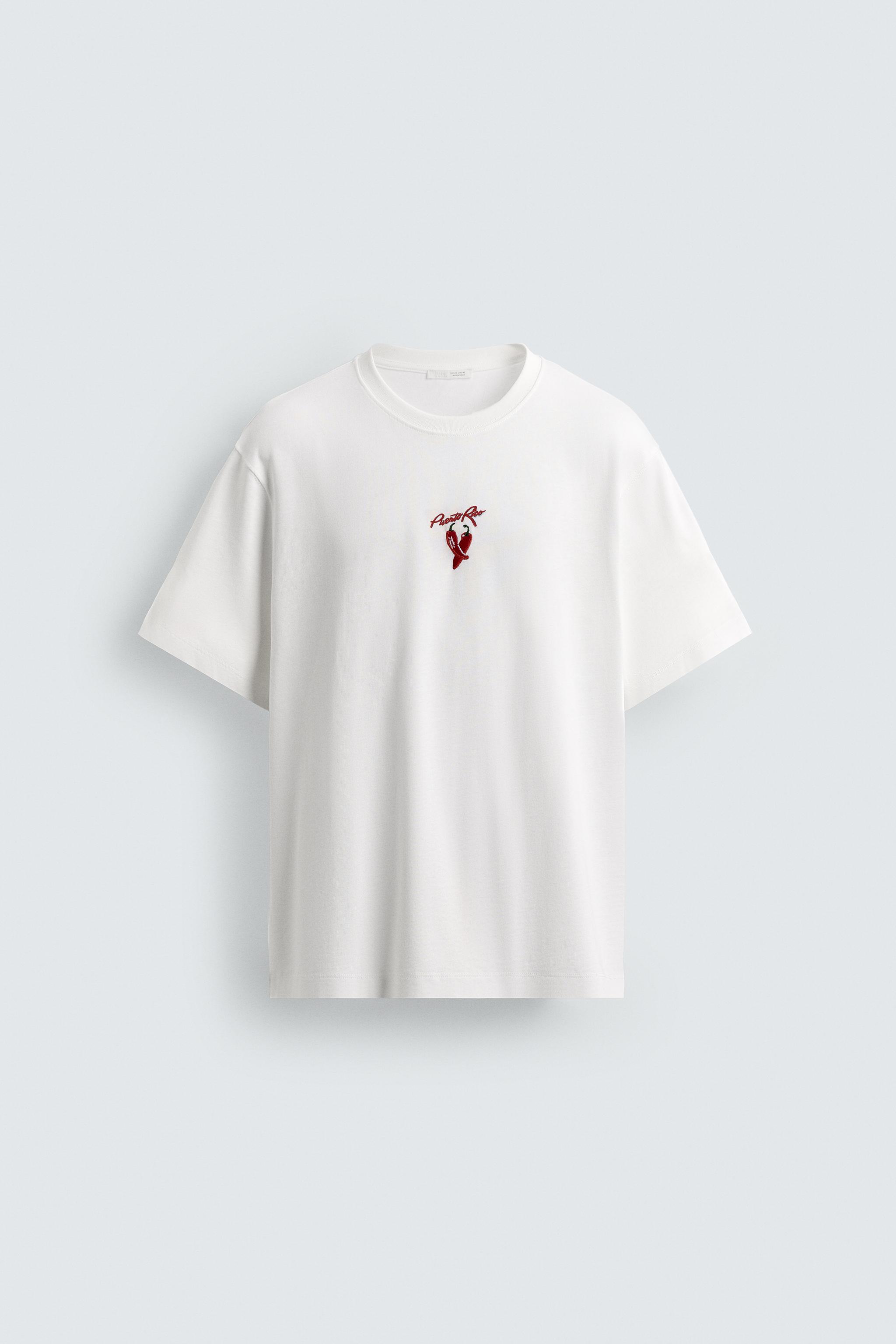 COMBINED EMBROIDERY T-SHIRT