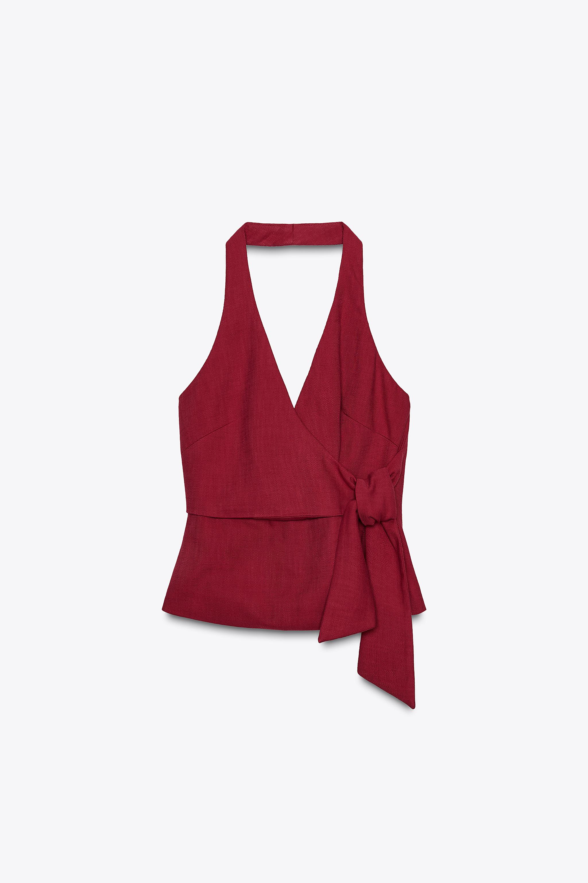 KNOTTED HALTER VEST