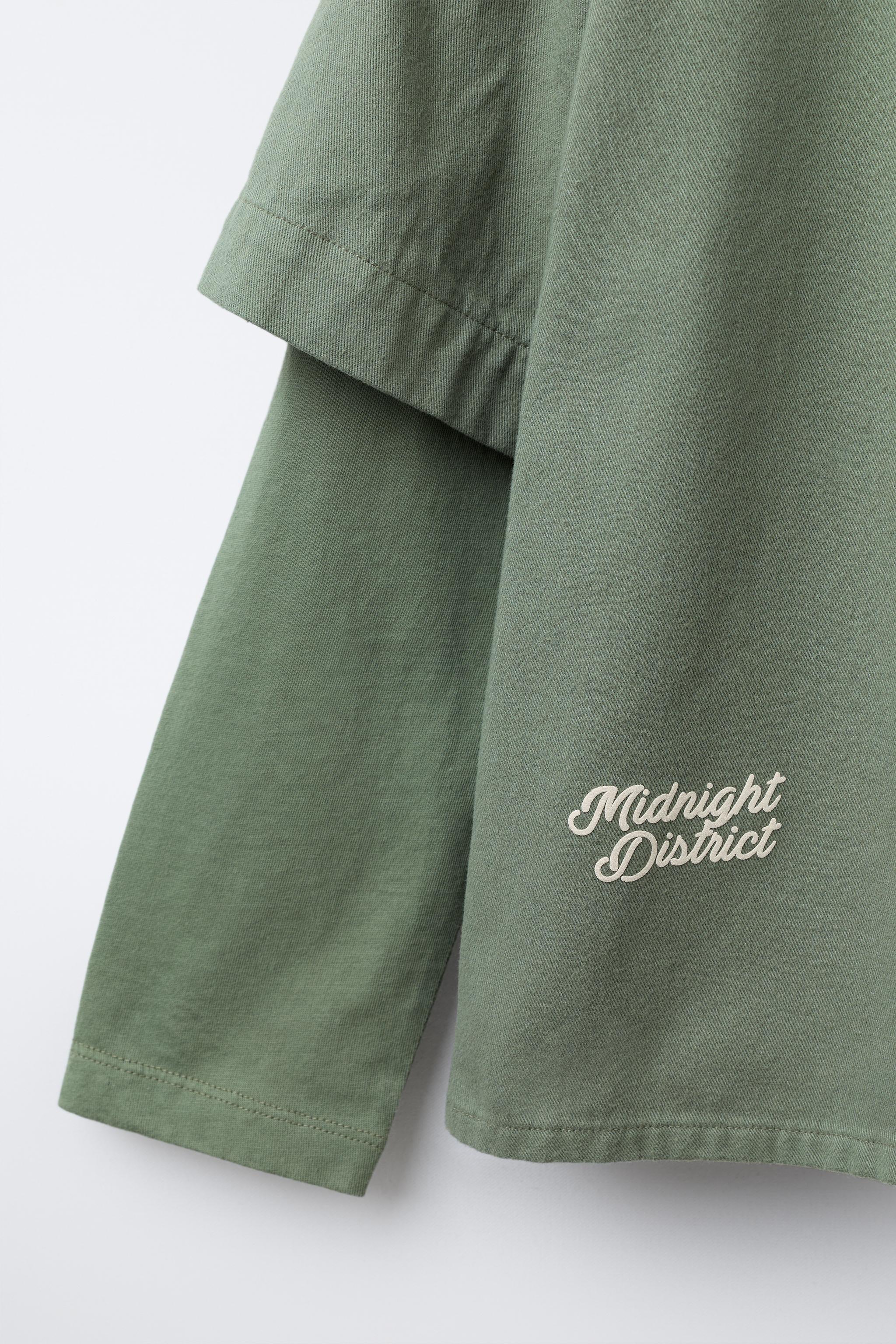 PATCH DOUBLE SLEEVE SHIRT