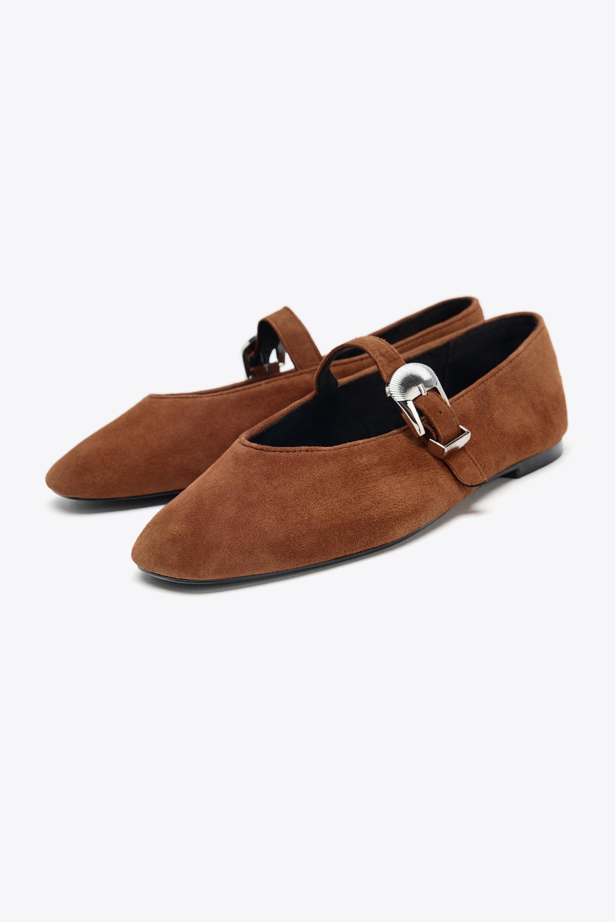 BUCKLE SUEDE MARY JANES