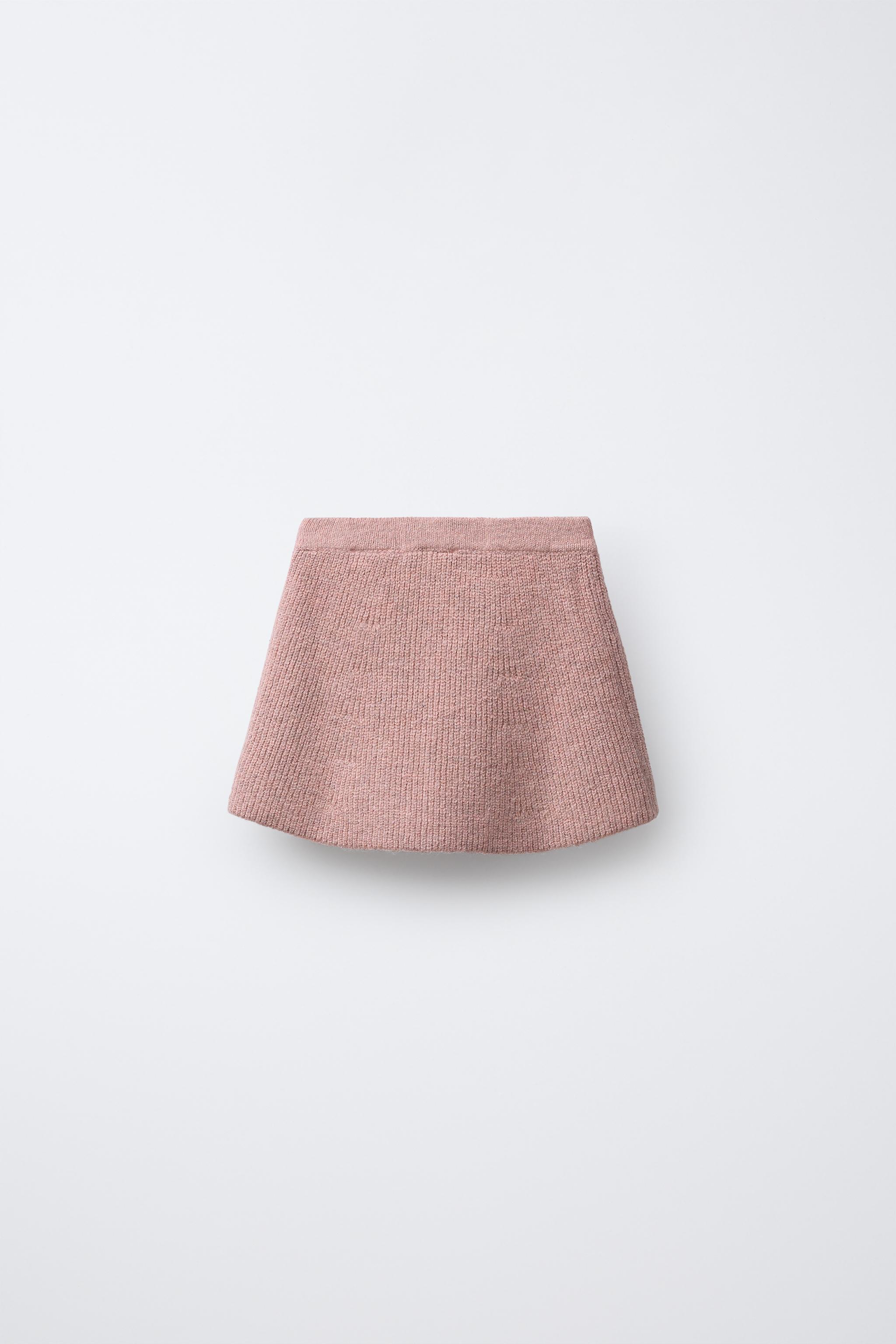 BOW KNIT SKIRT