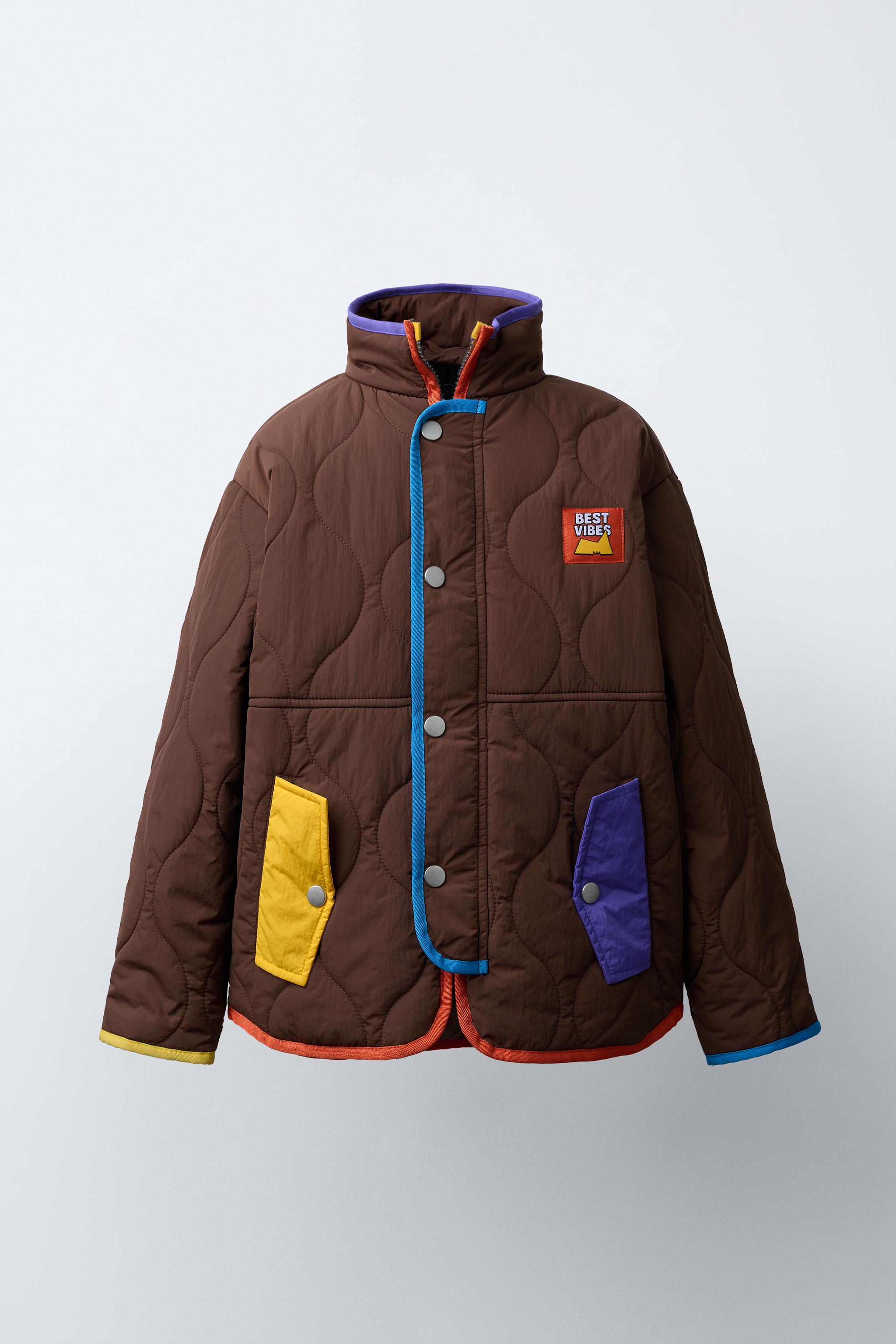 CONTRASTING DETAILS JACKET