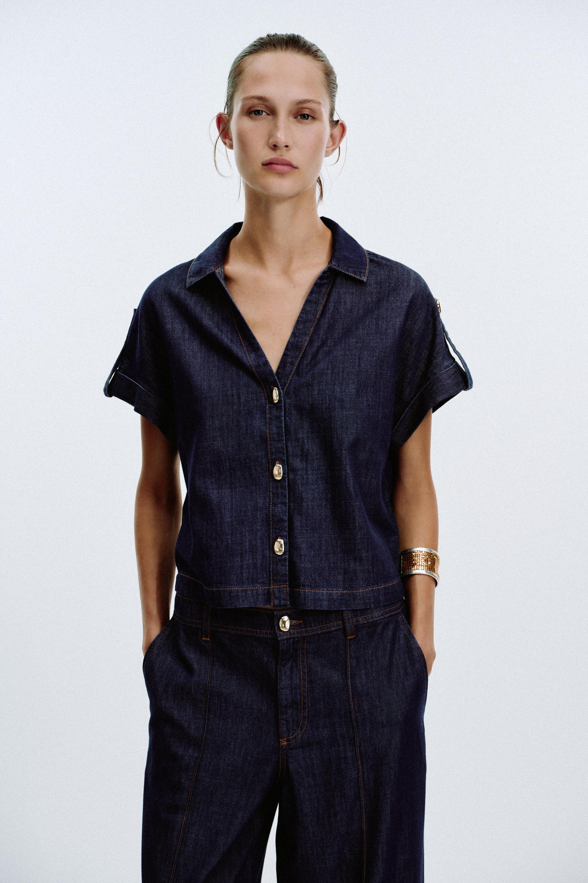 Z1975 SHORT SLEEVE DENIM SHIRT