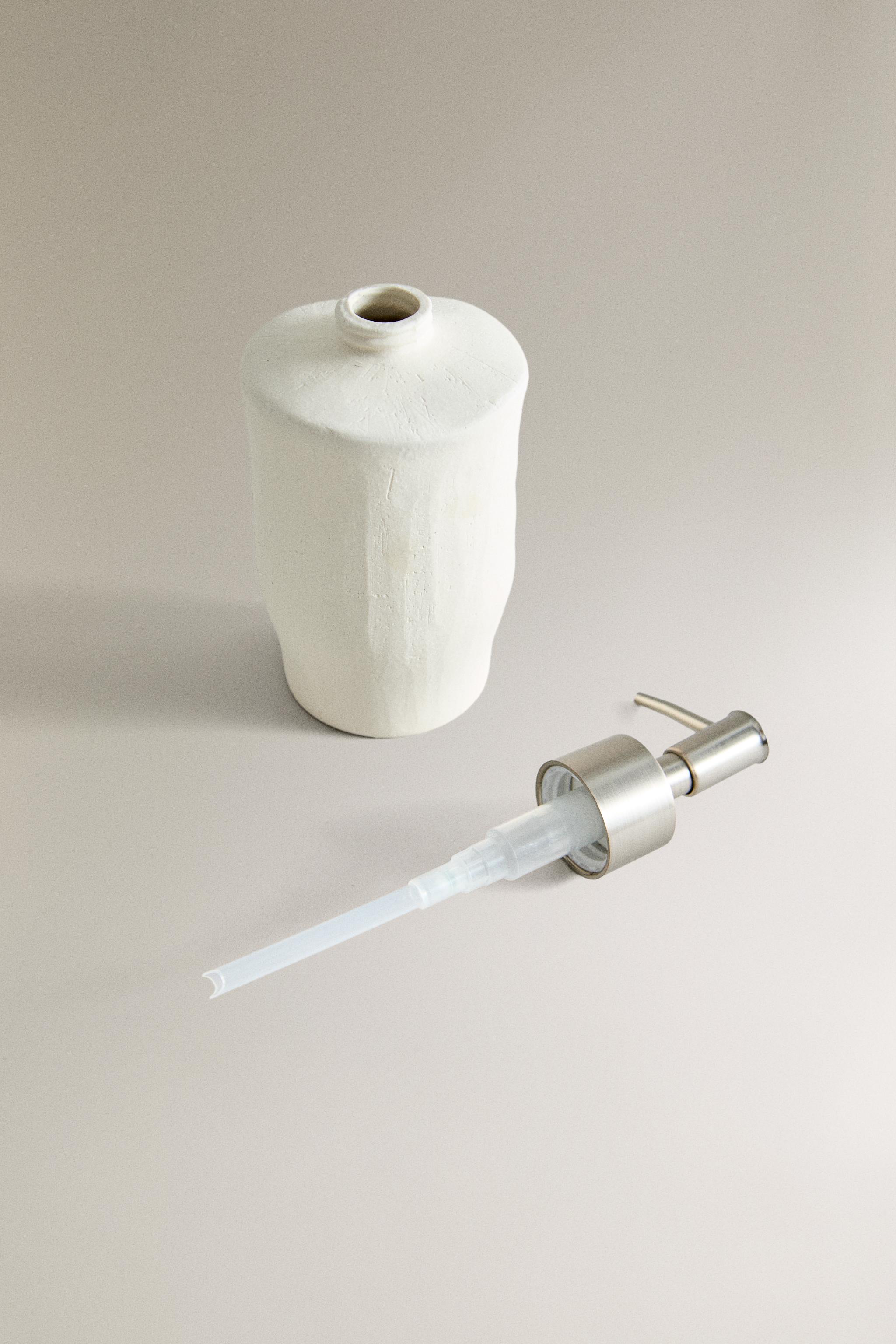 CERAMIC MATTE SOAP DISPENSER