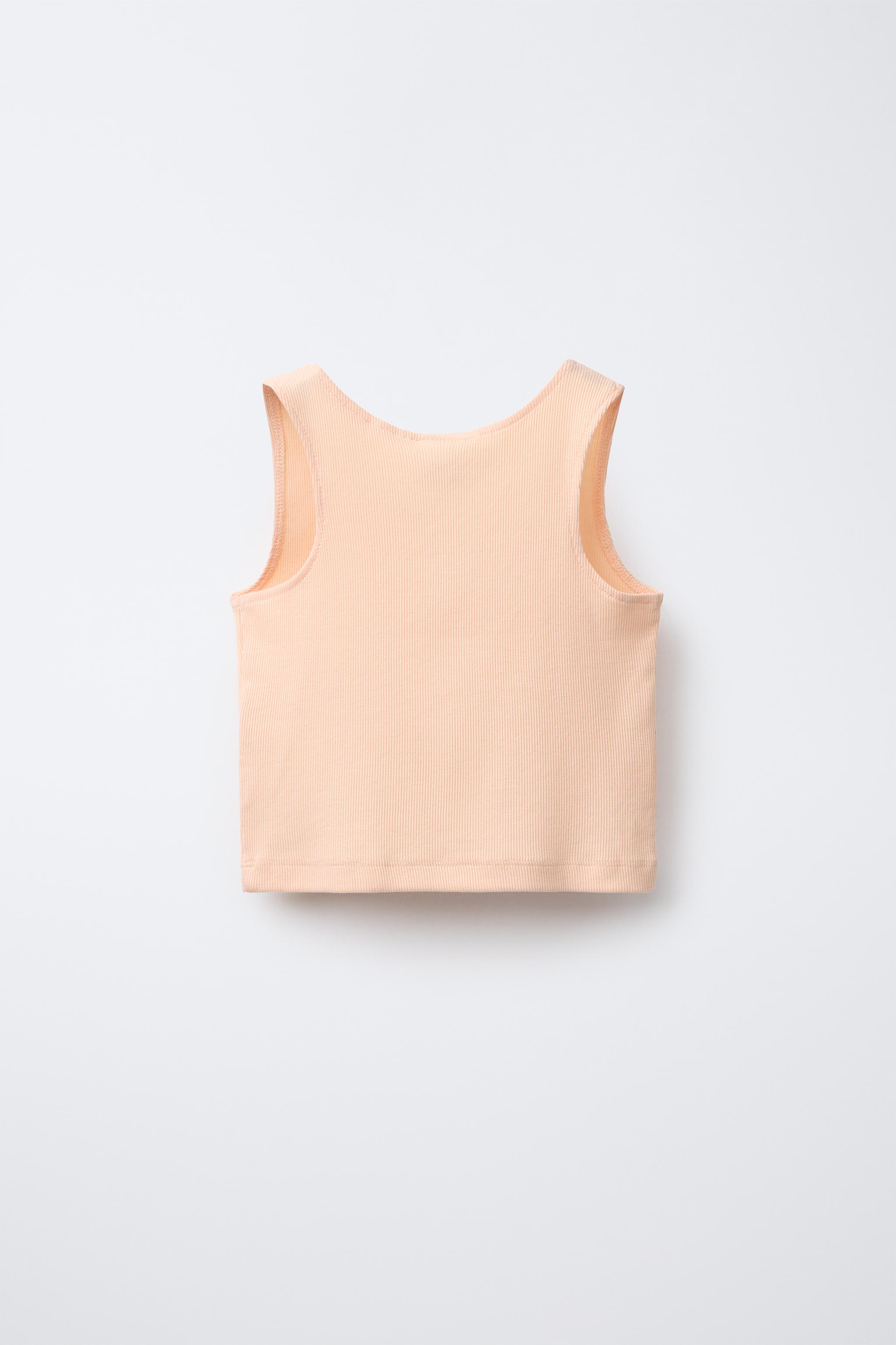 THREE-PACK OF RIB RACERBACK T-SHIRTS