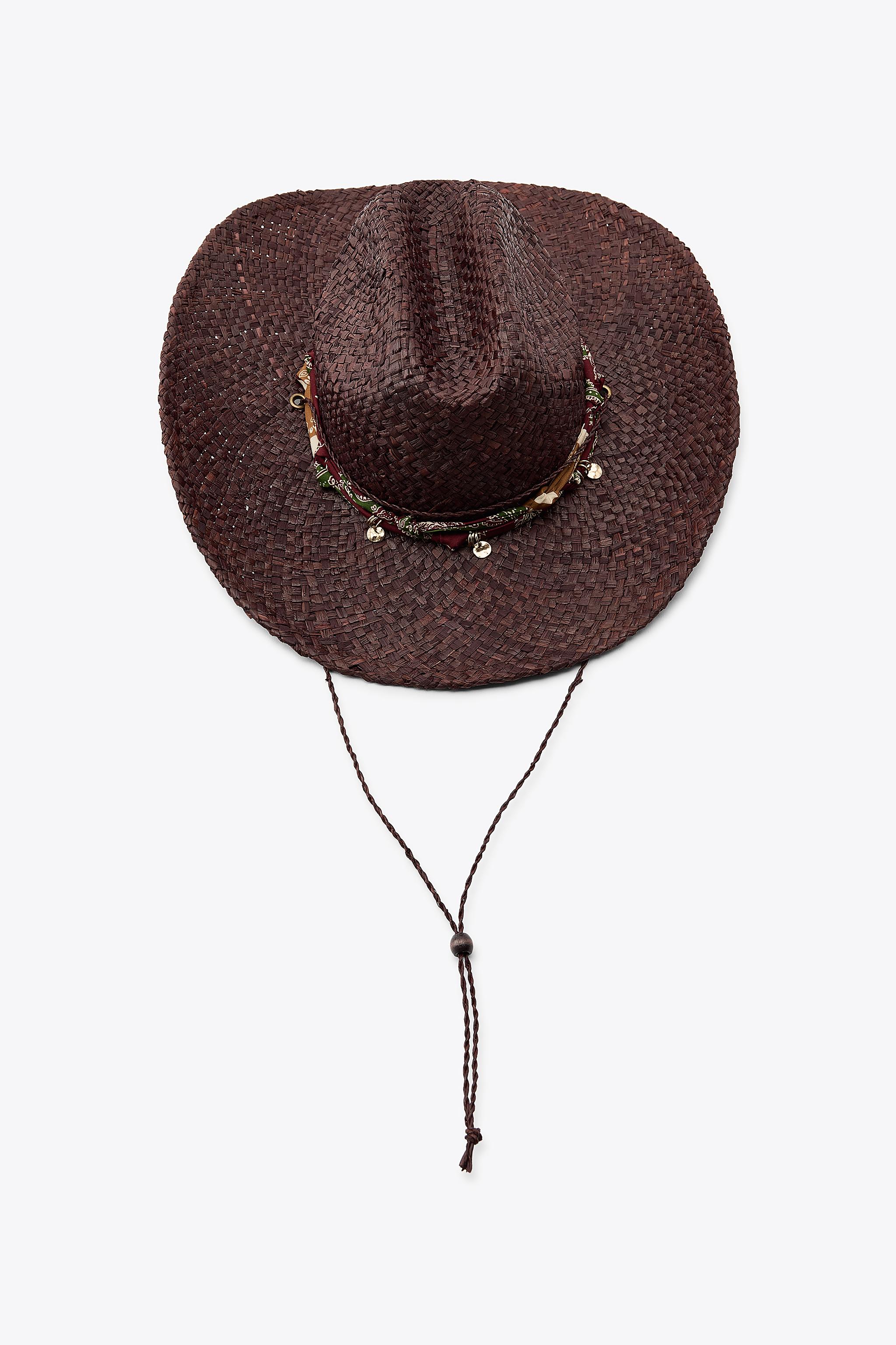 WOVEN COWBOY HAT