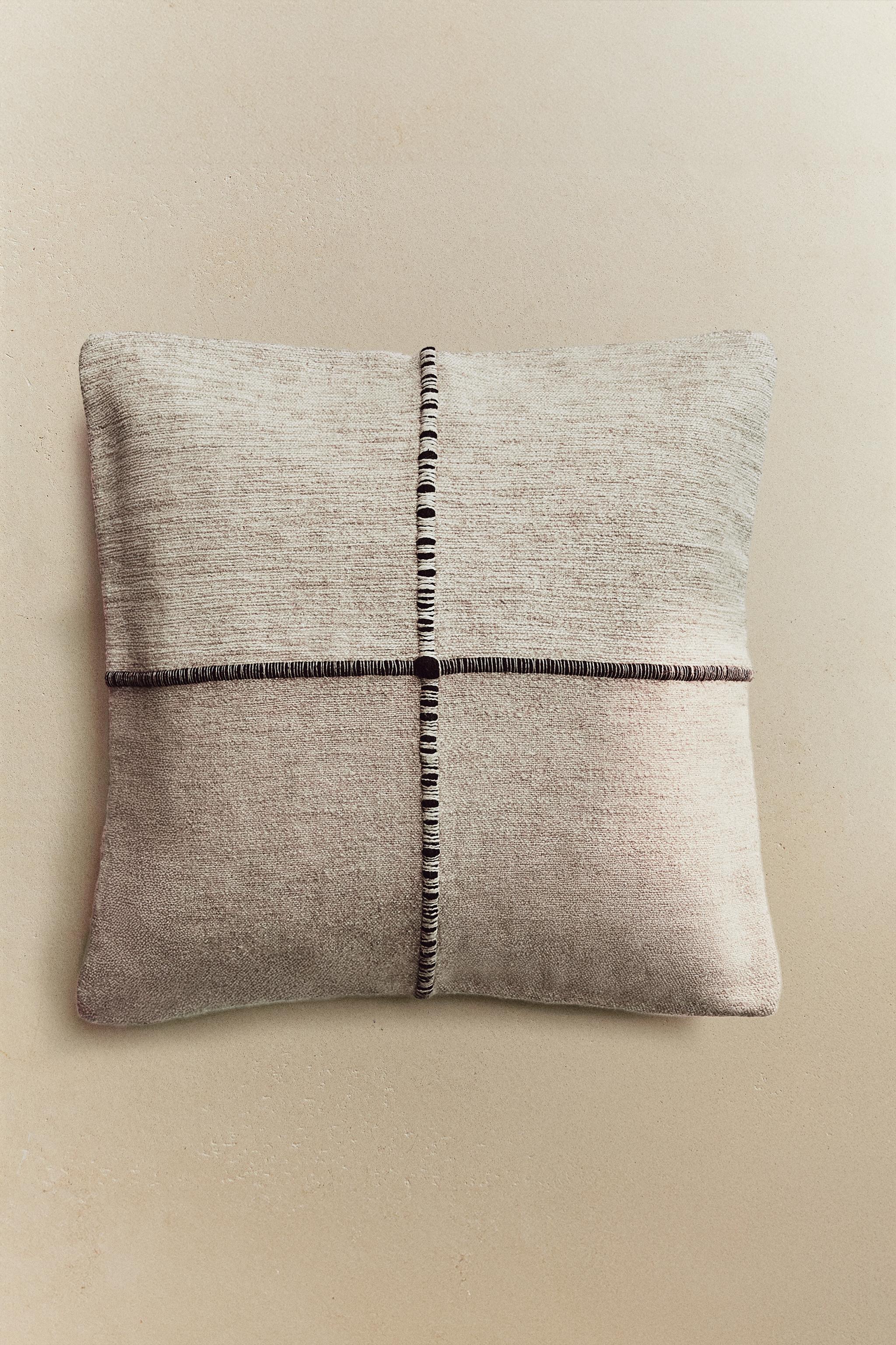 LINED THROW PILLOW COVER