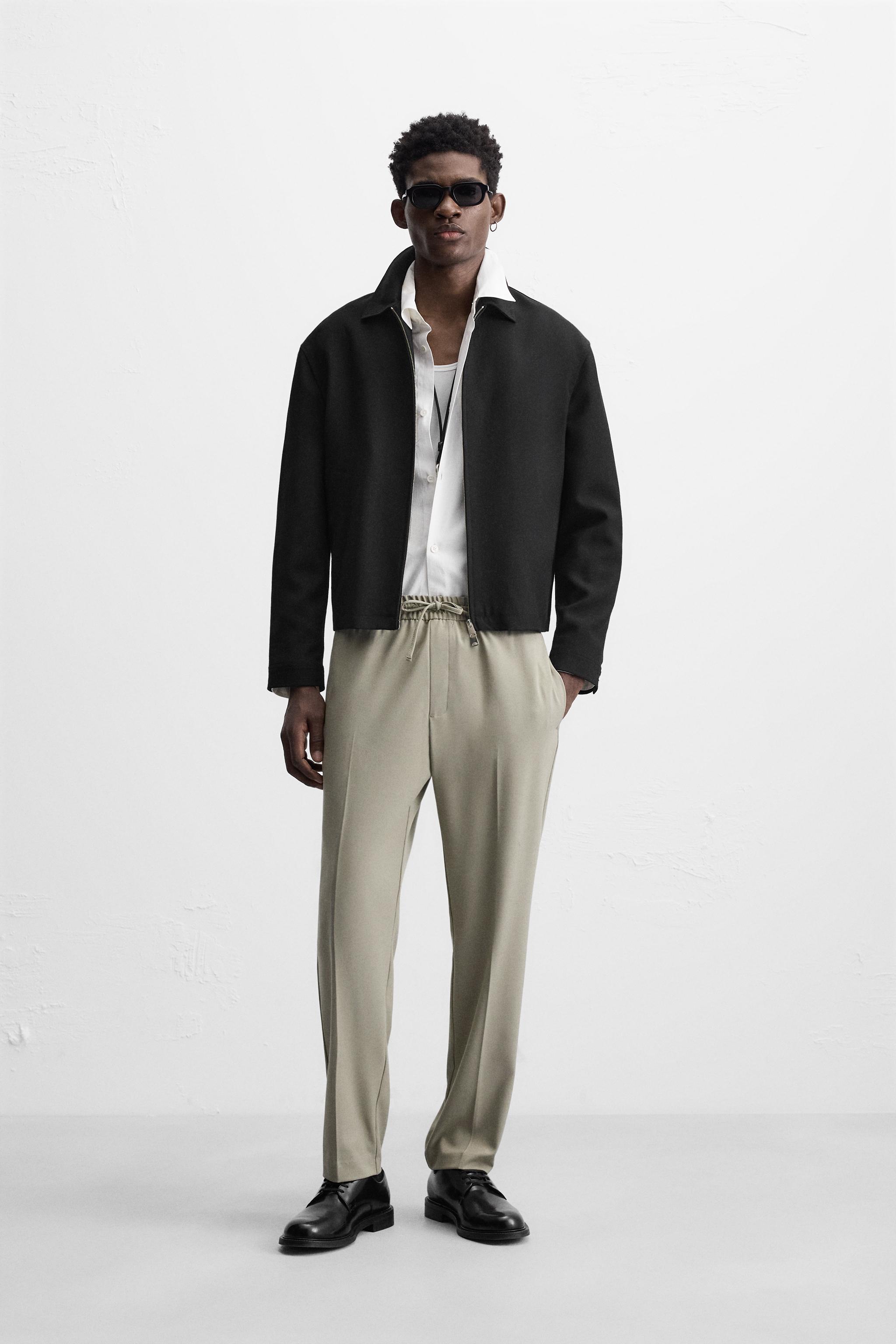 JOGGER WAIST STRETCH PANTS