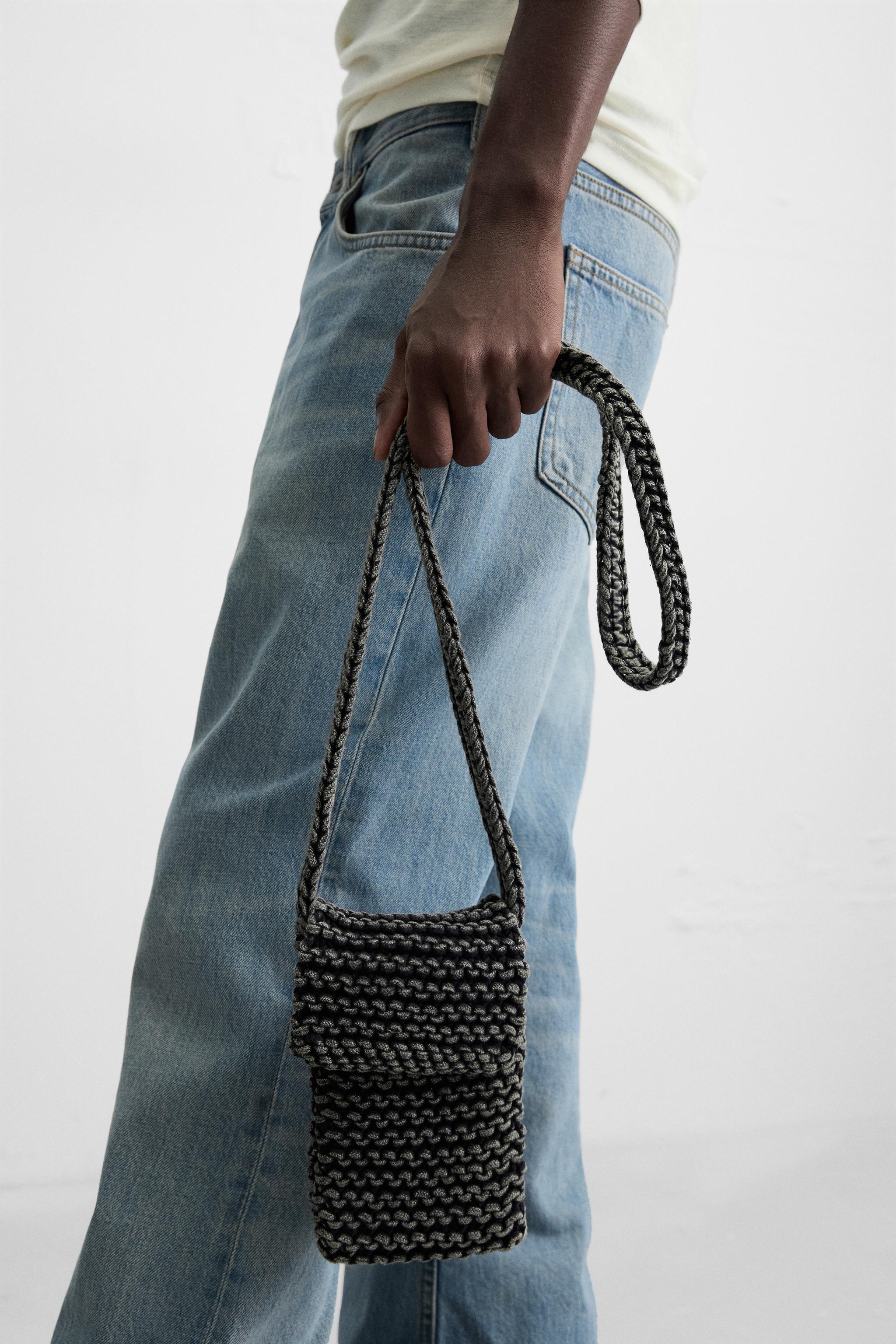 MACRAMÉ CROSSBODY BAG