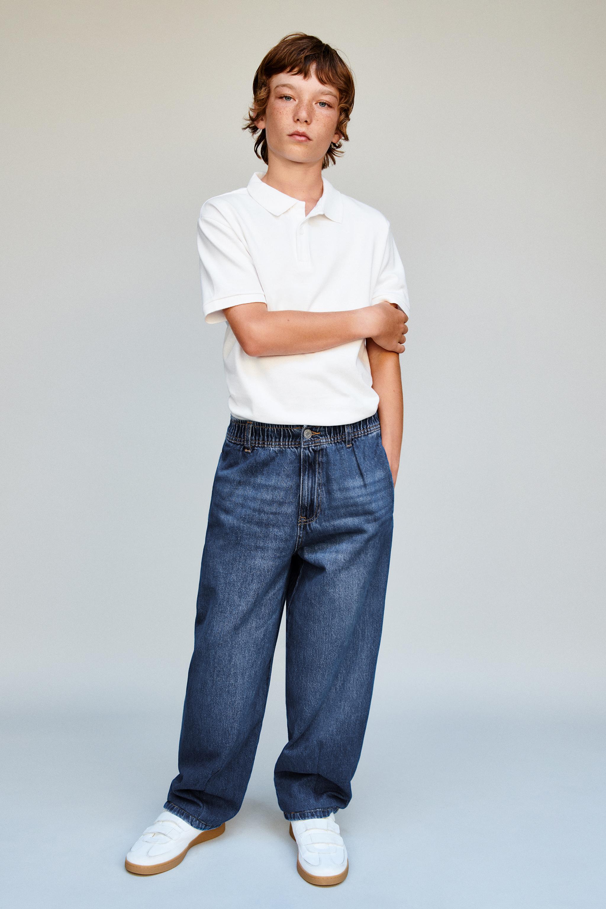 BALLOON ELASTIC JEANS