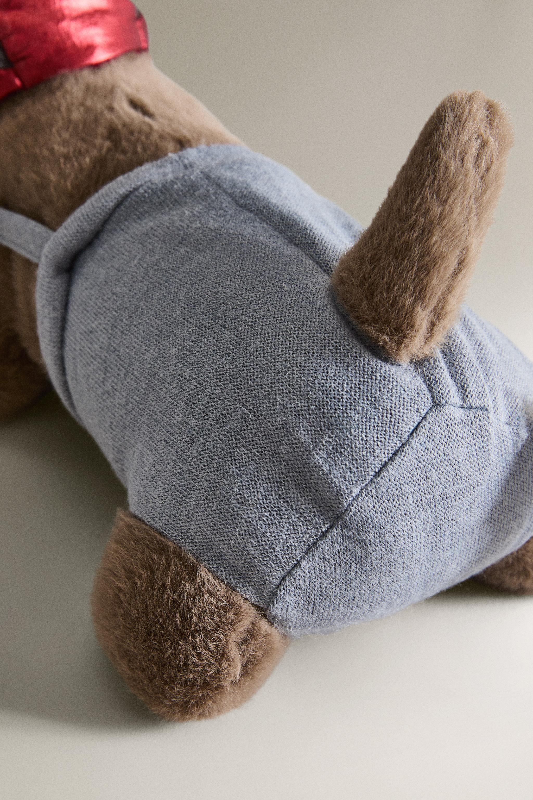 CHILDREN'S DACHSHUND AVIATOR PLUSH TOY