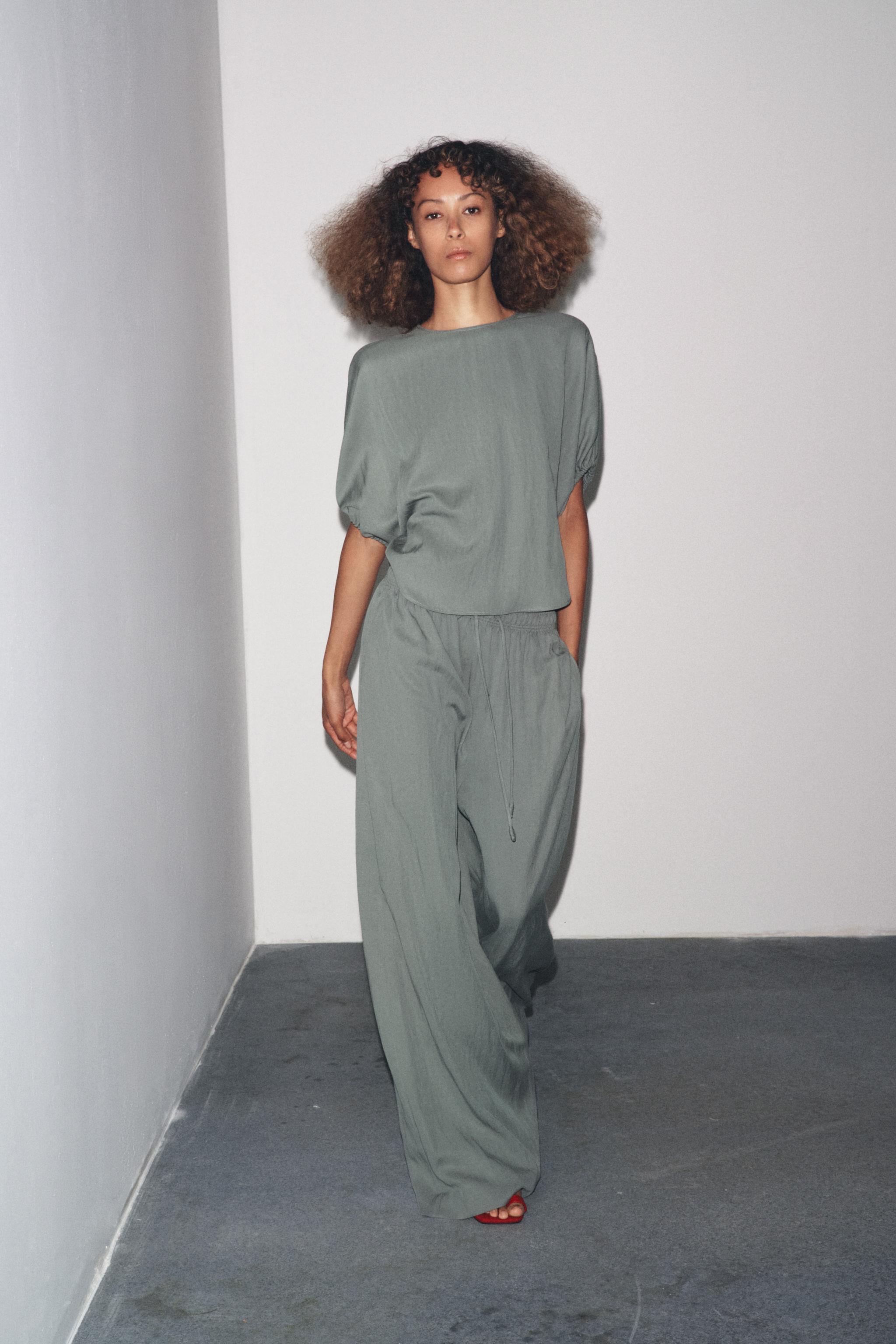 ZW COLLECTION PUFF SLEEVE BLOUSE