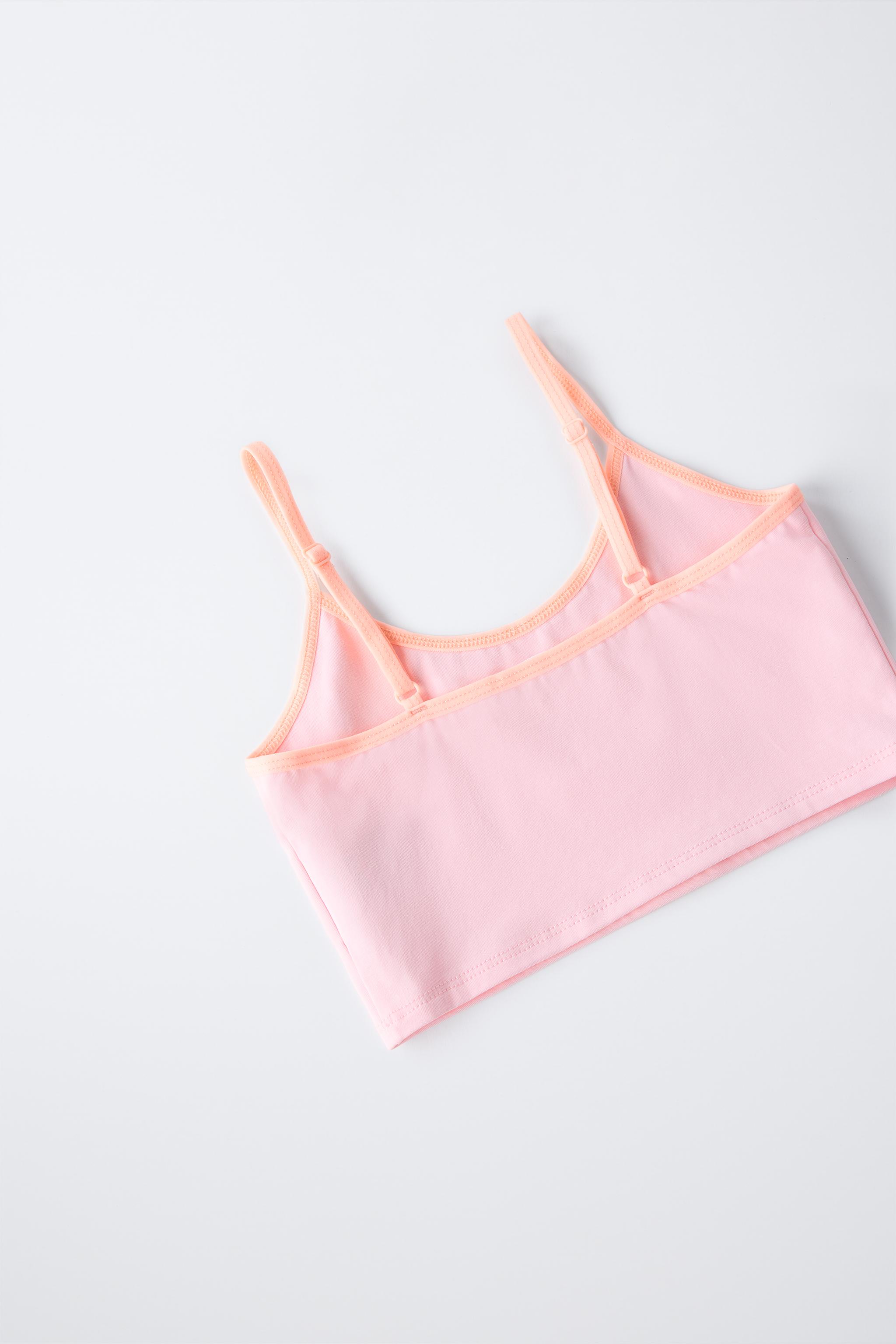 AGES 9-14/ TWO-PACK OF NEON TRIM TOPS