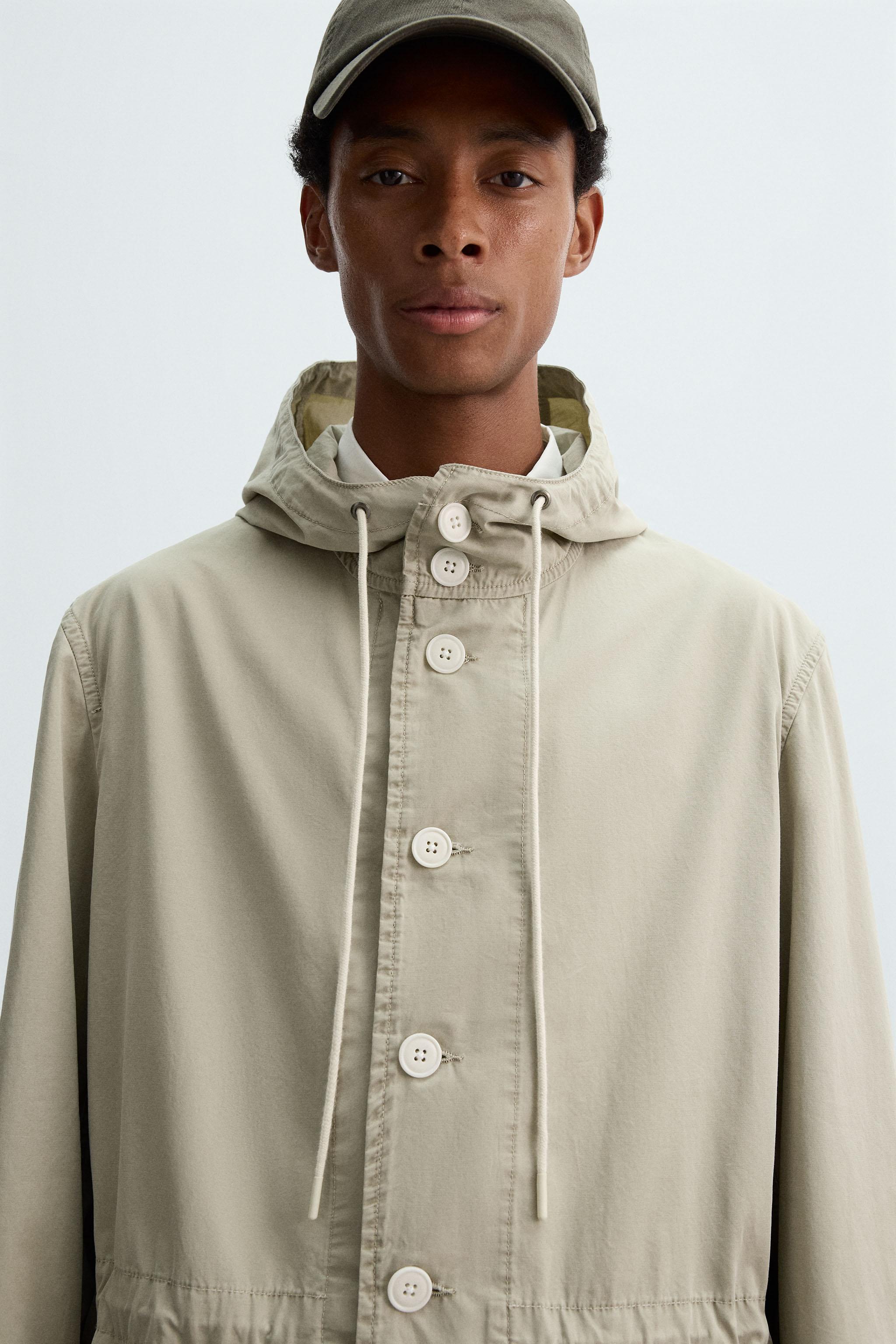 LIGHTWEIGHT SHORT COTTON PARKA