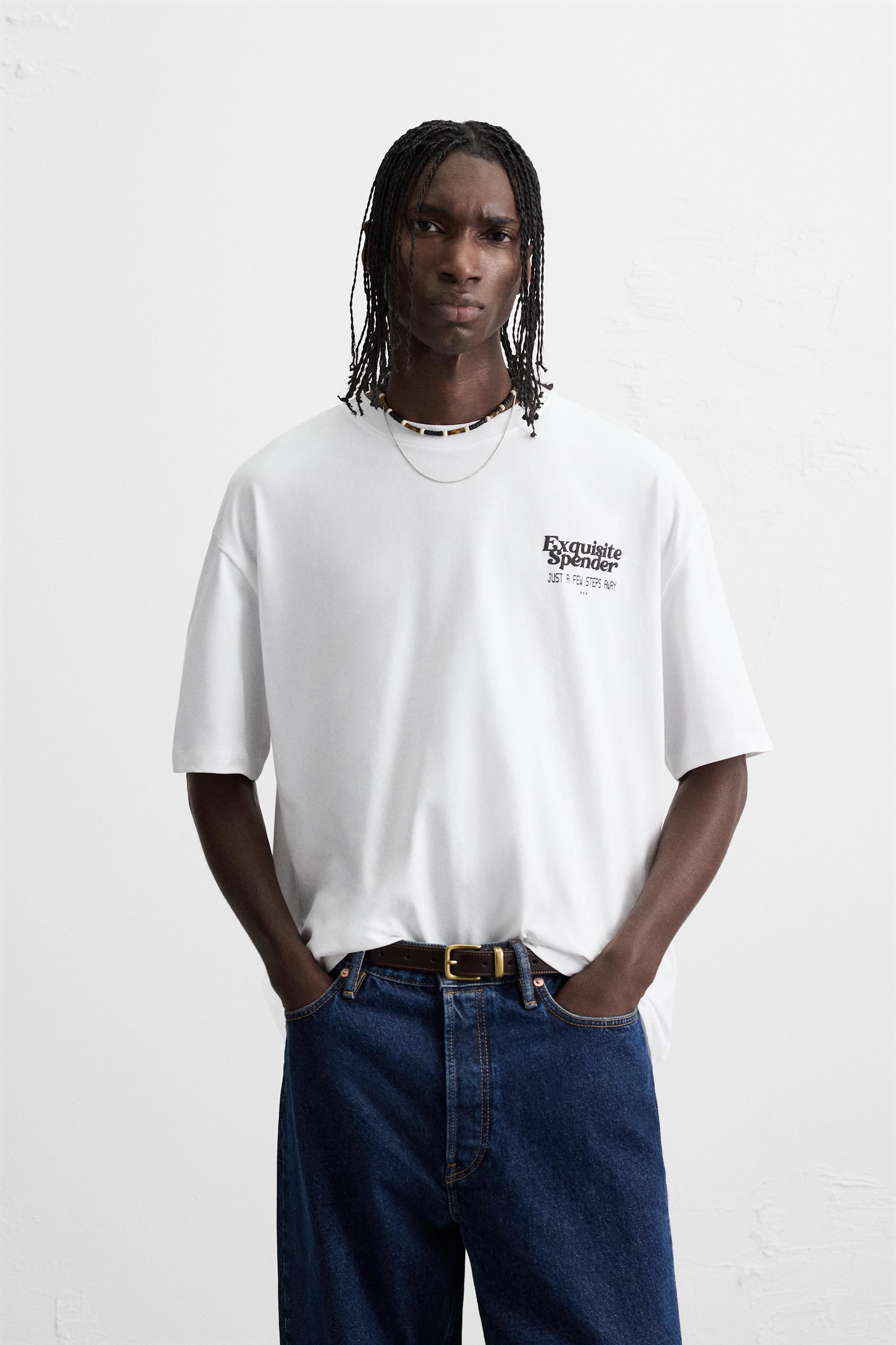 RAISED PRINT T-SHIRT