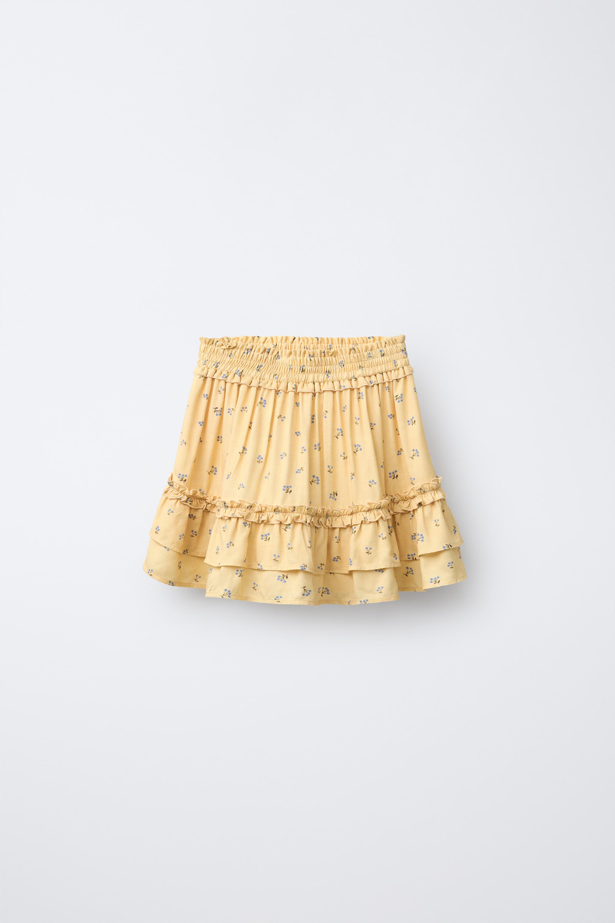 BLUEBERRY PRINT SKORT