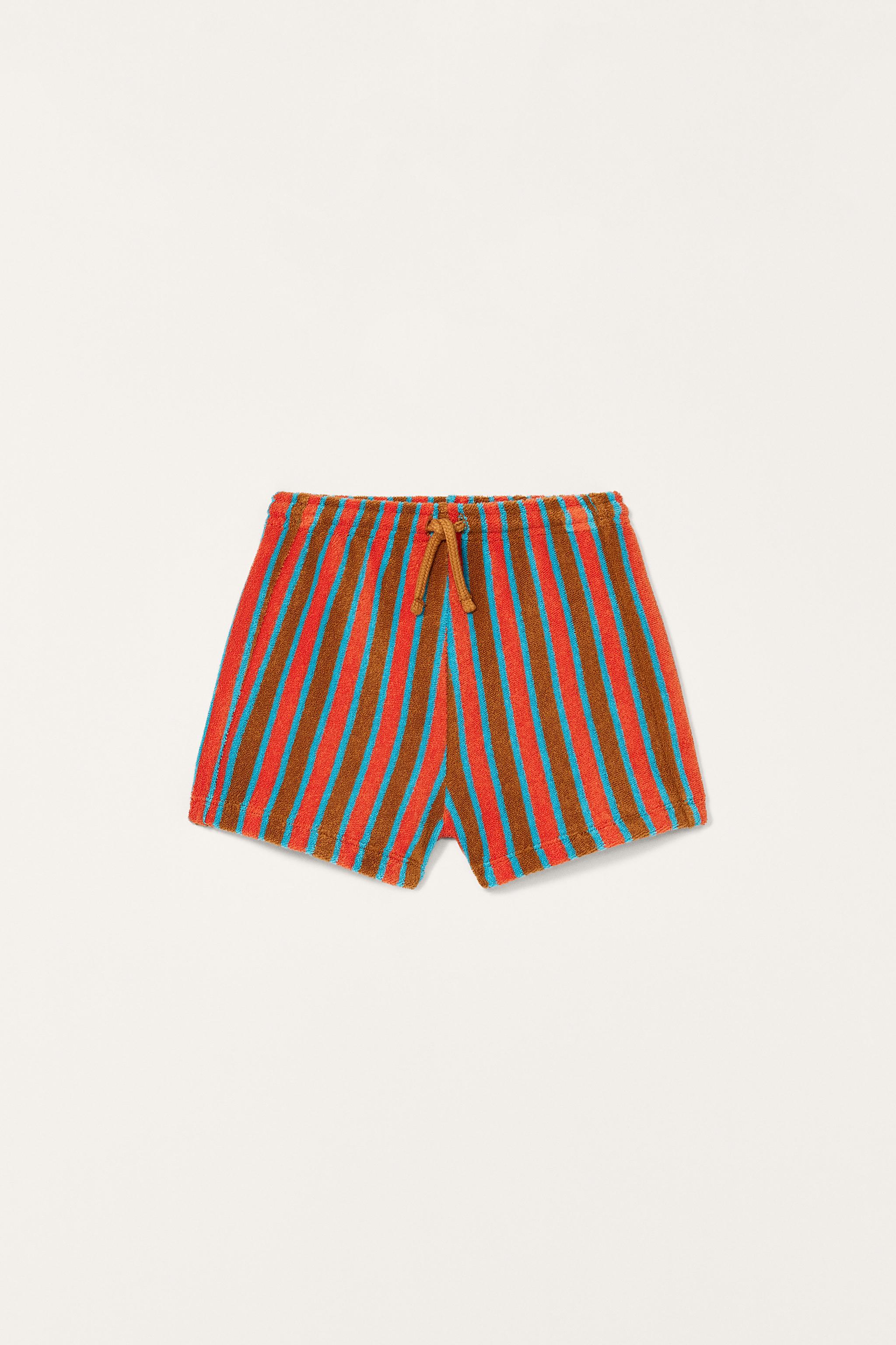 STRIPED TERRYCLOTH SHORTS LIMITED EDITION