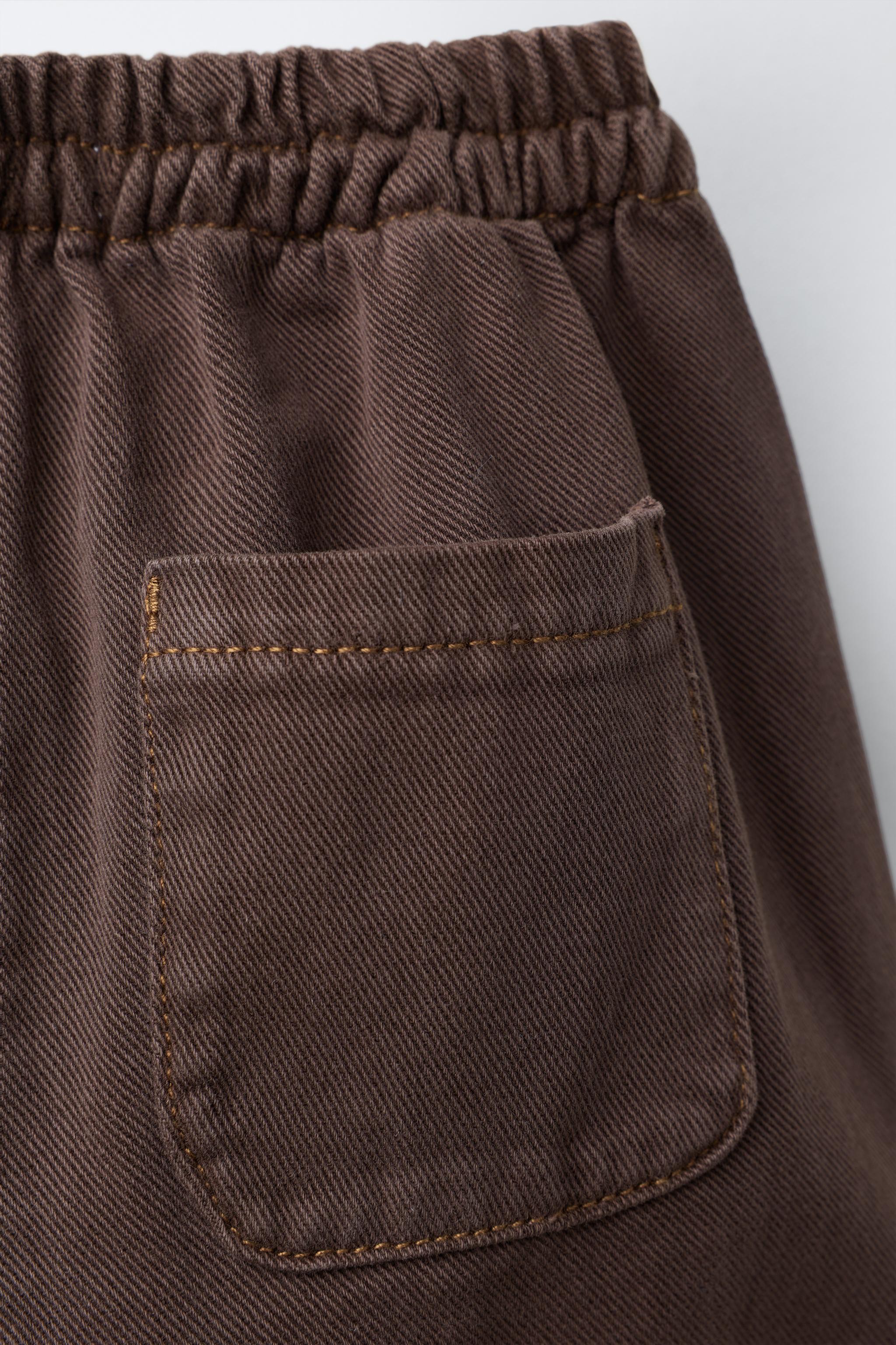 TWILL CULOTTE PANTS