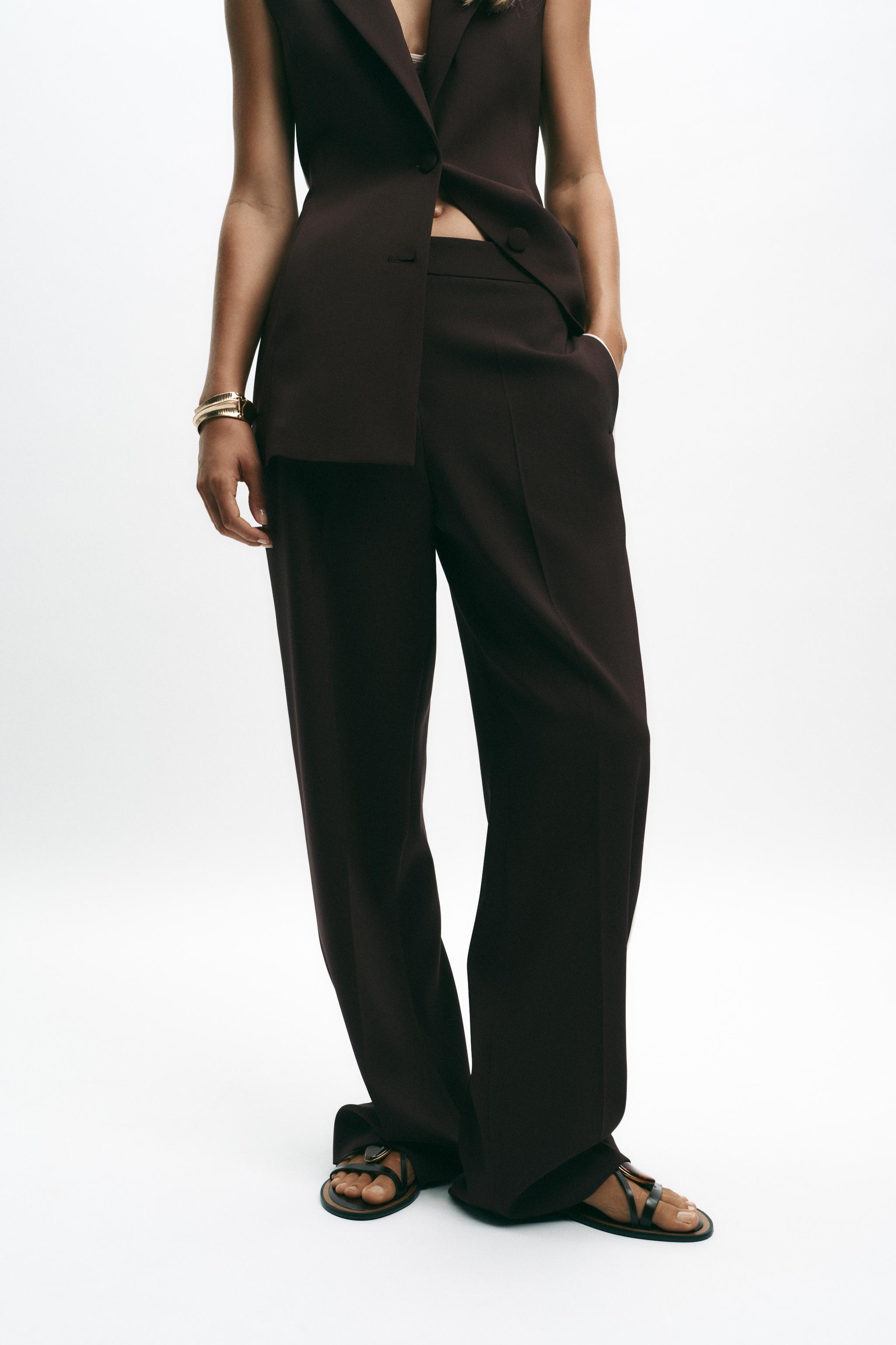 STRAIGHT LEG PANTS WITH SIDE STRIPE