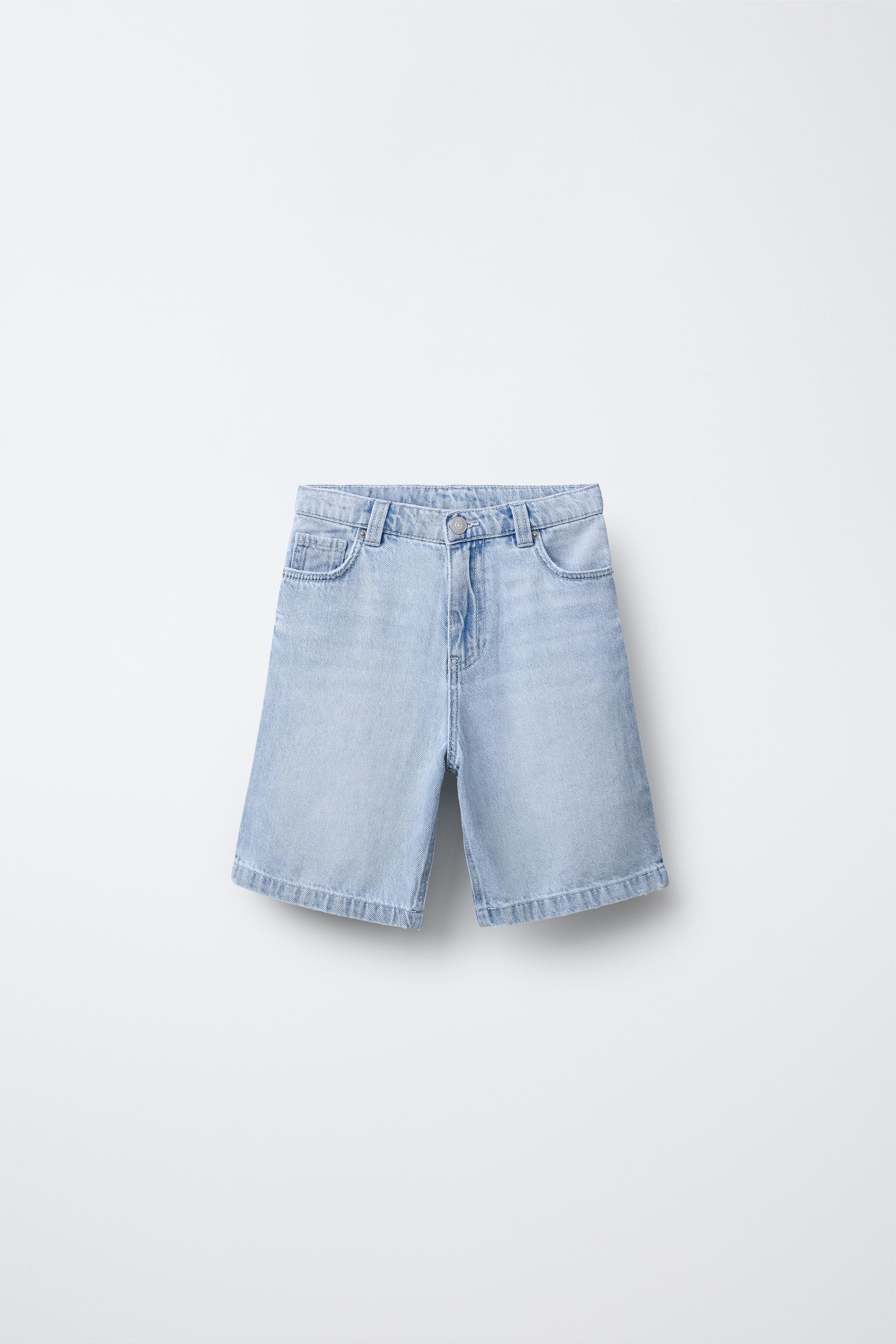 RELAXED BAGGY DENIM SHORTS