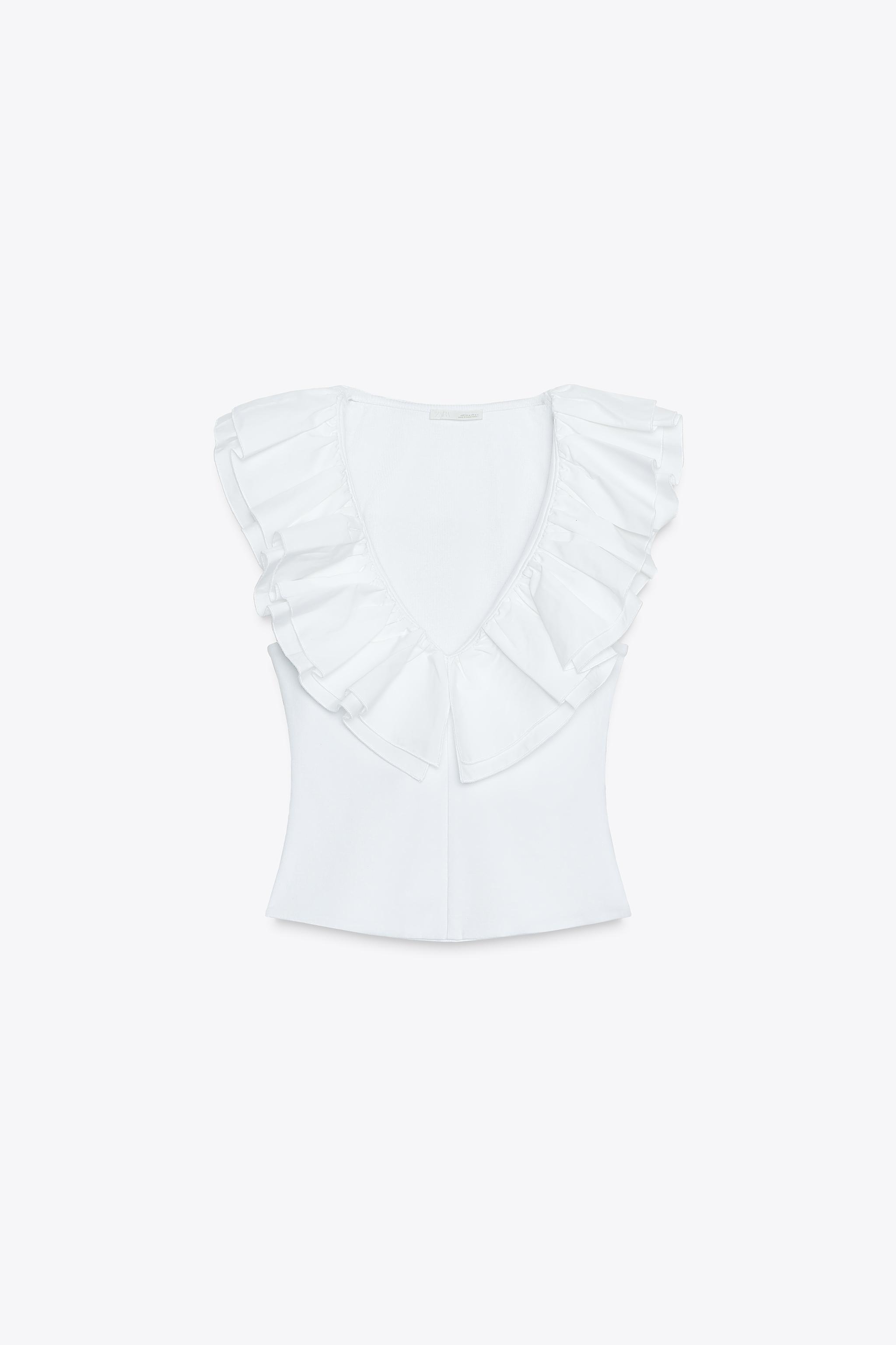 RUFFLED TOP