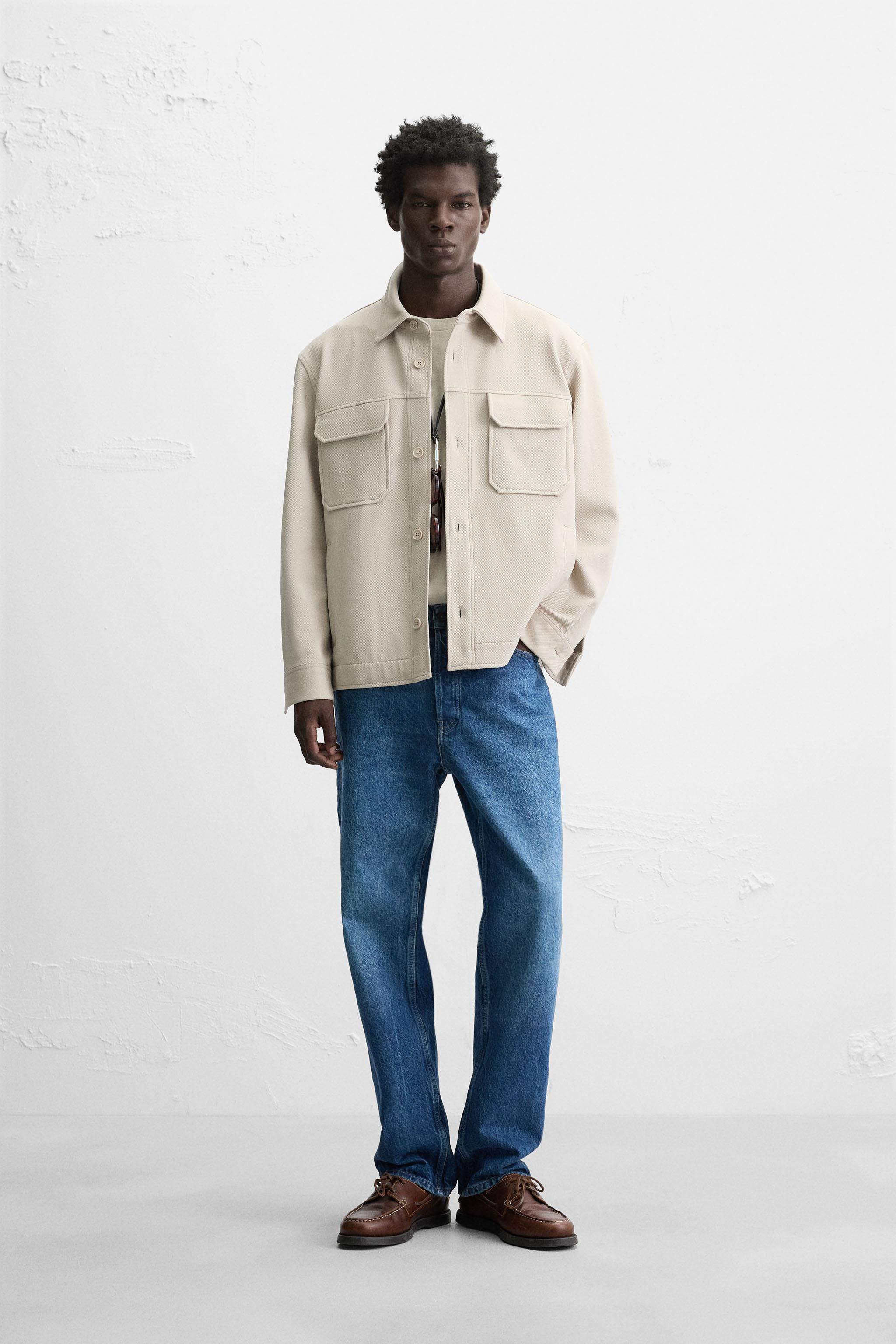 COMFORT TEXTURED OVERSHIRT