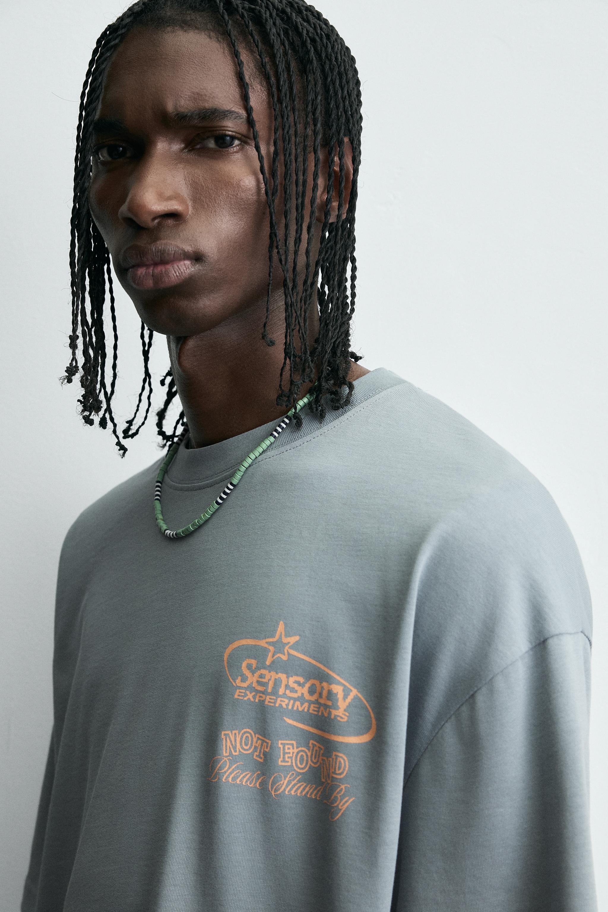 WASHED PRINT T-SHIRT