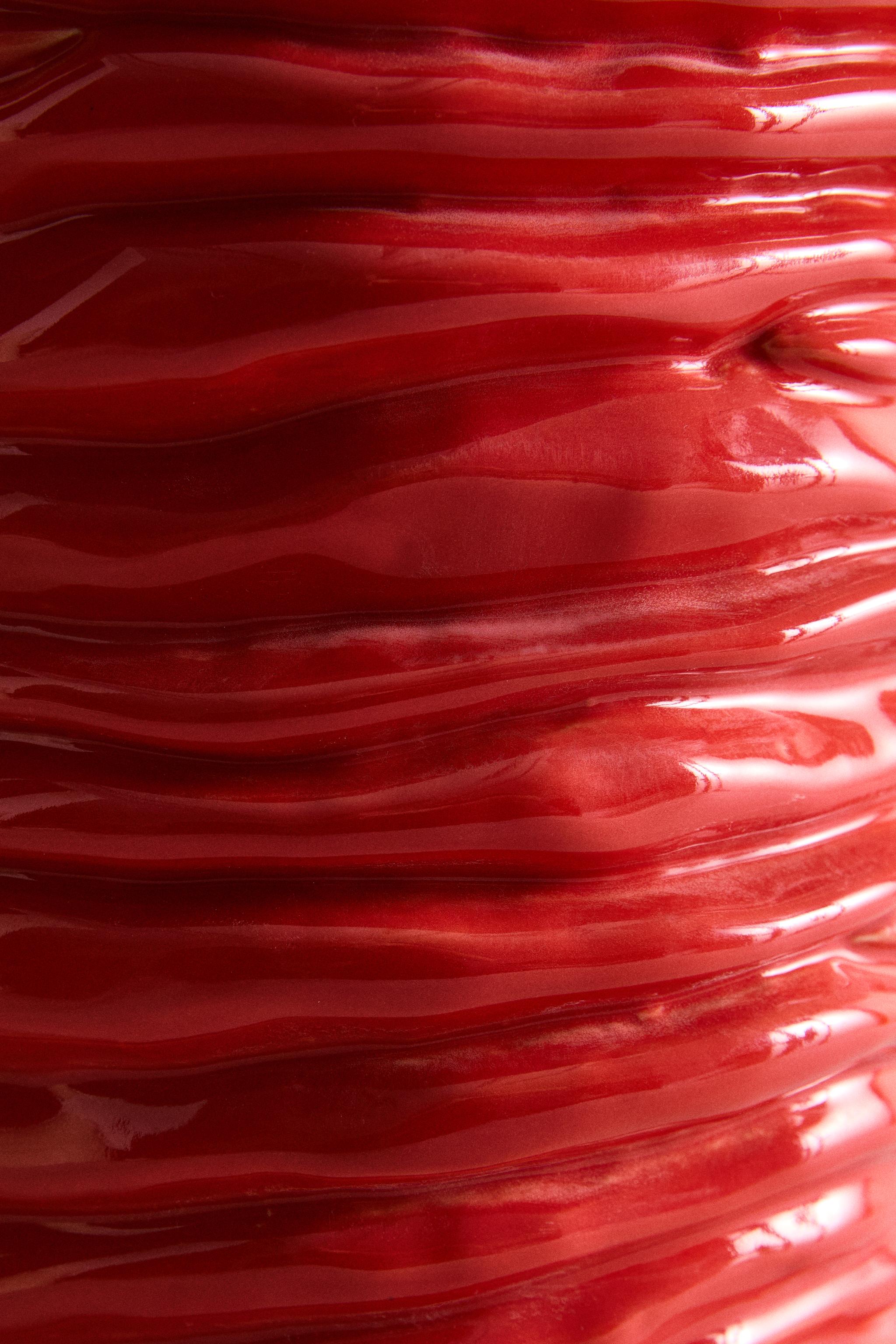 WAVY CERAMIC VASE X COLLAGERIE