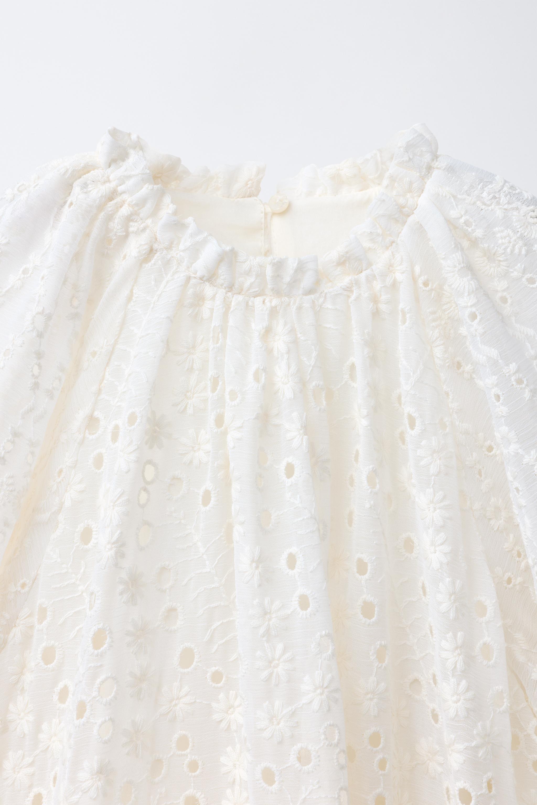 EMBROIDERED FLORAL DRESS