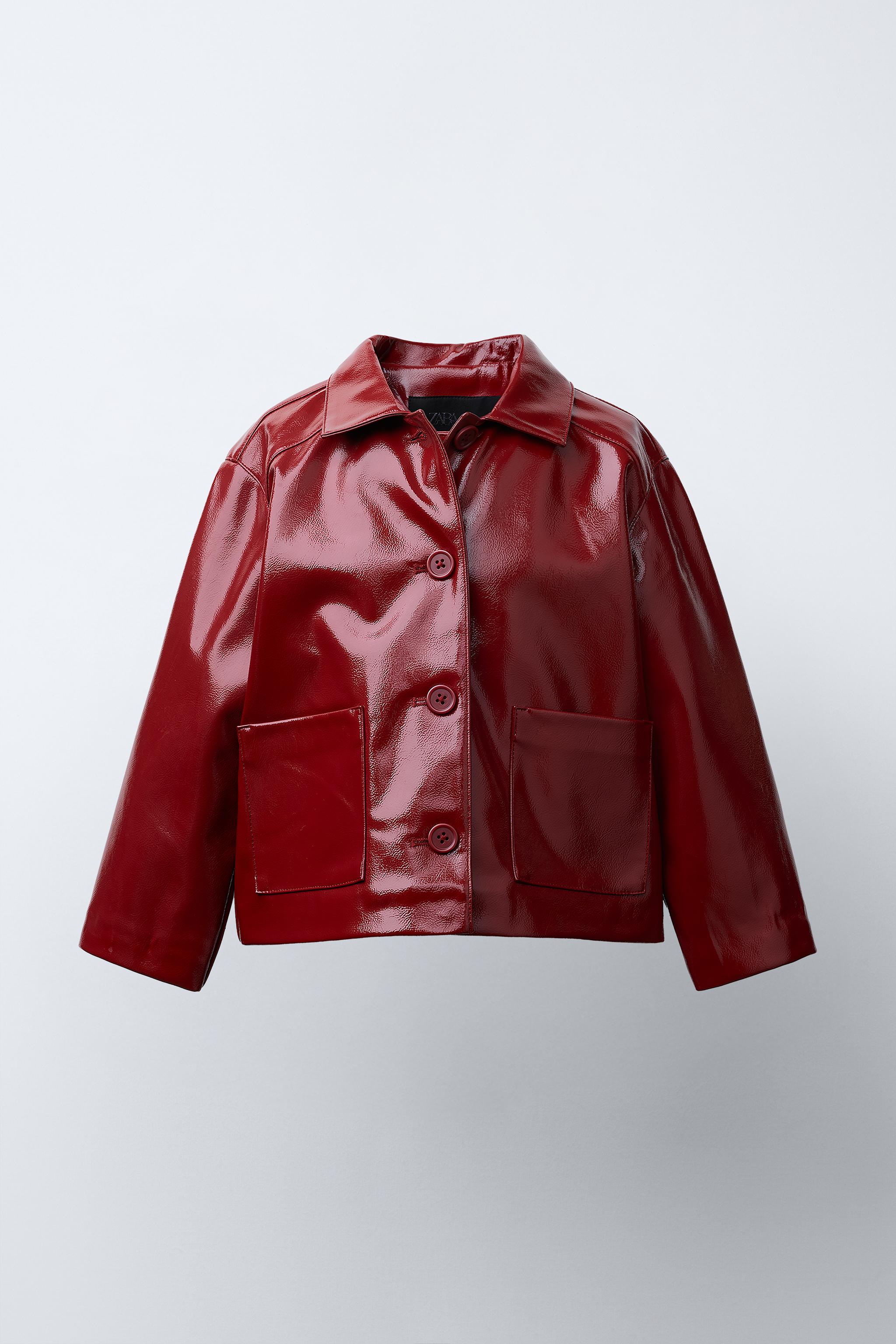 PATENT EFFECT JACKET