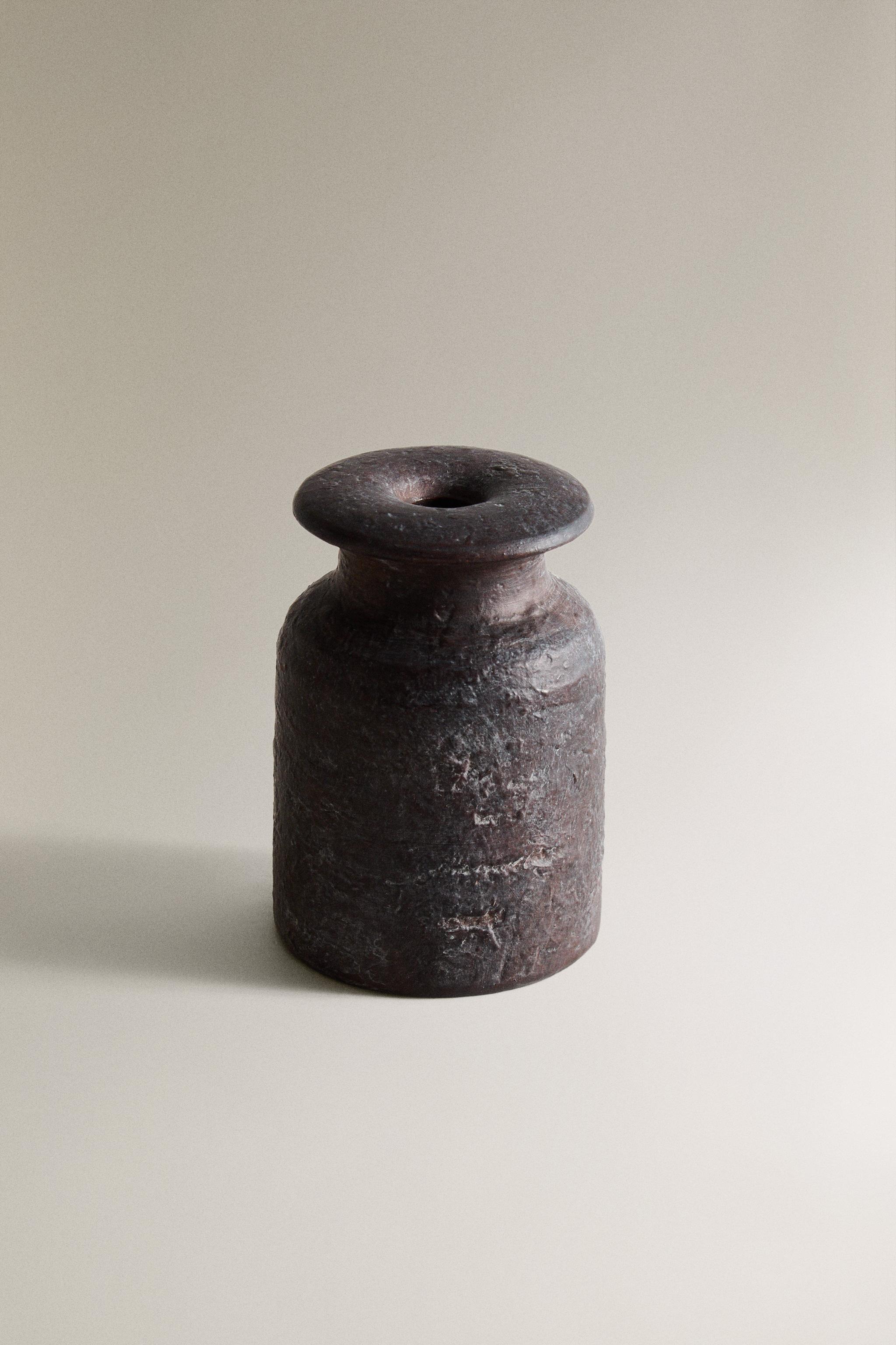 BROWN CERAMIC EMBELLISHER FOR SCENTED REED DIFFUSERS