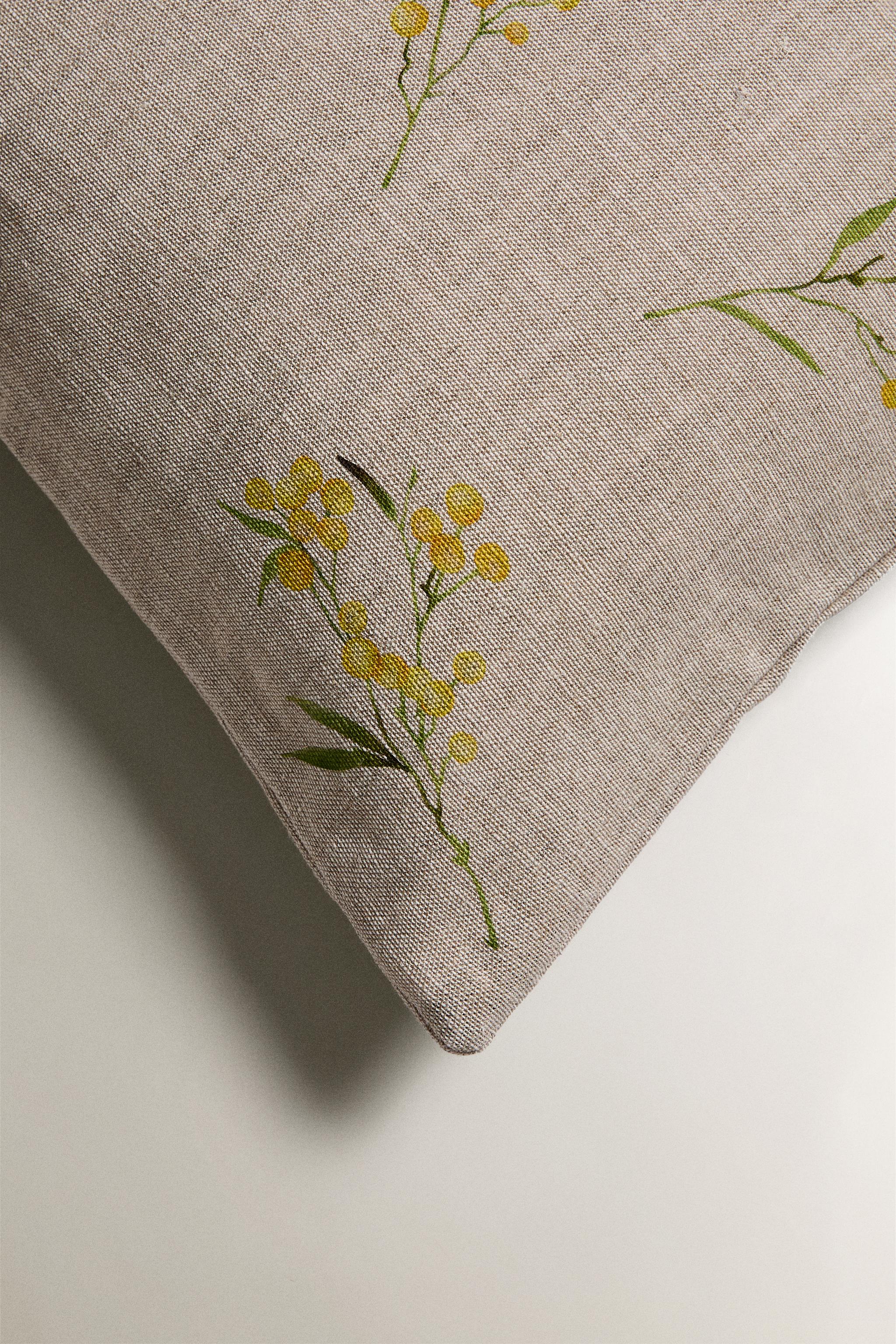 MIMOSA PRINT THROW PILLOW COVER