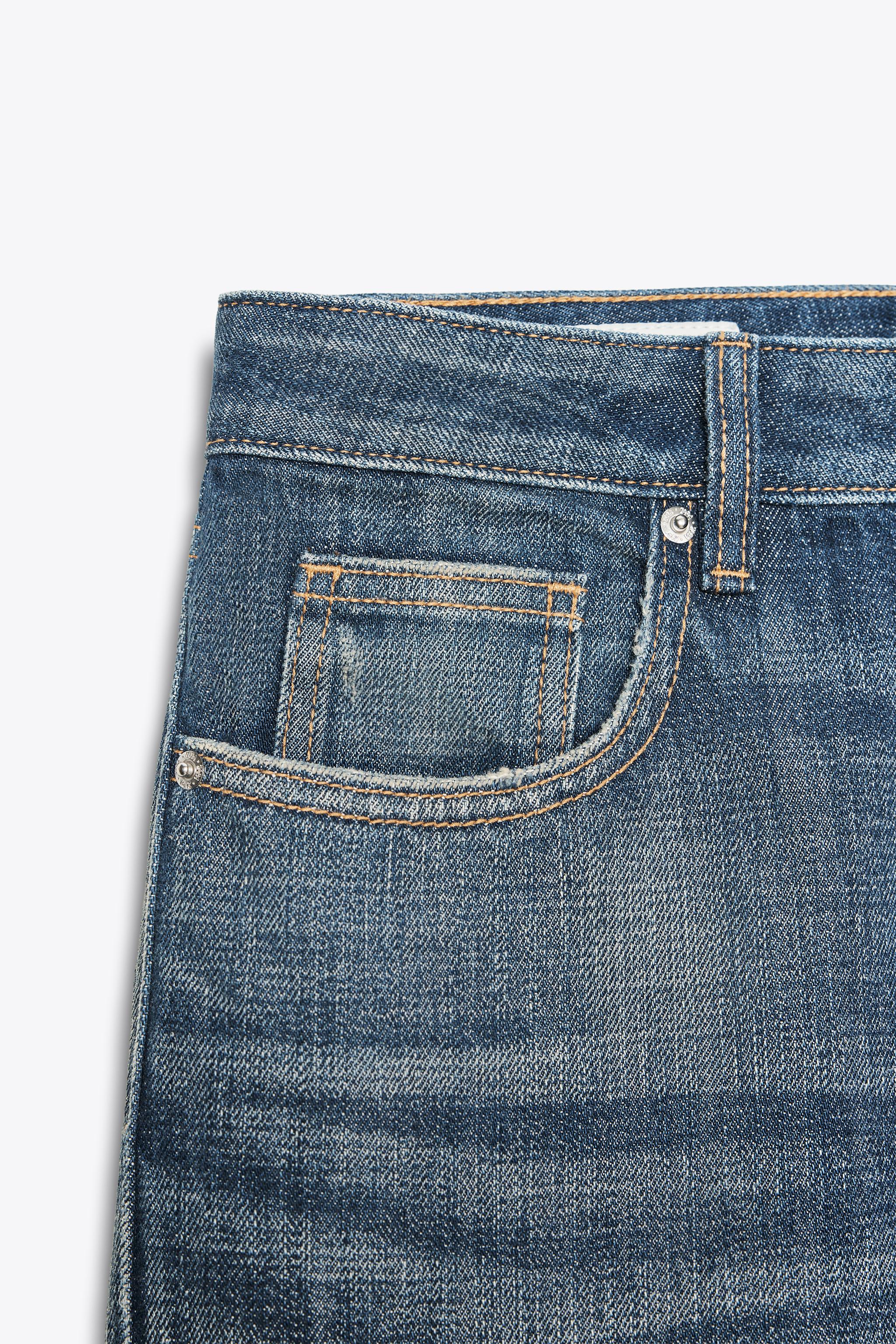 TRF MID-RISE STRAIGHT CROP JEANS