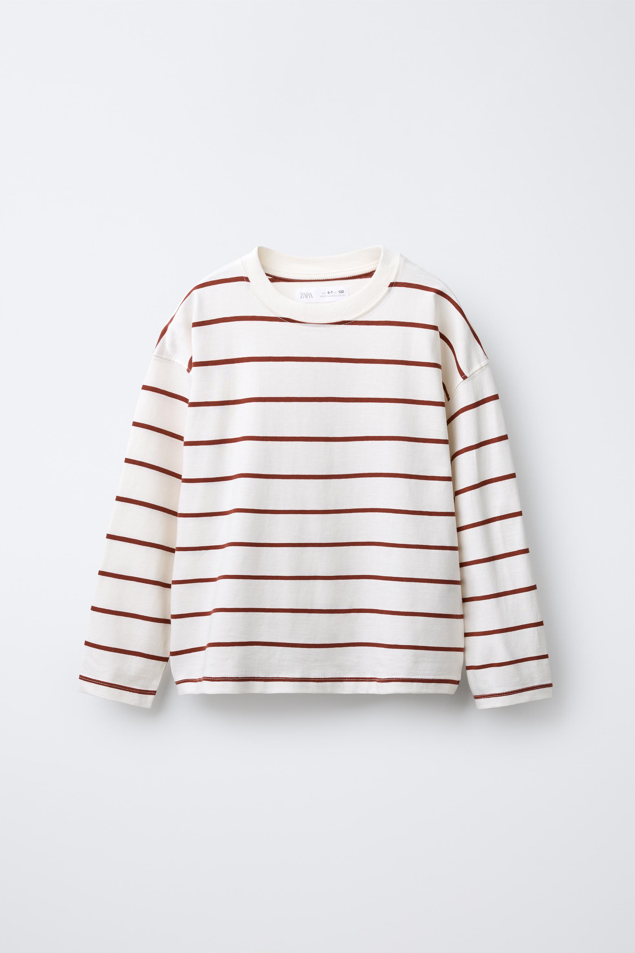 THREE-PACK OF SOLID AND STRIPED T-SHIRTS