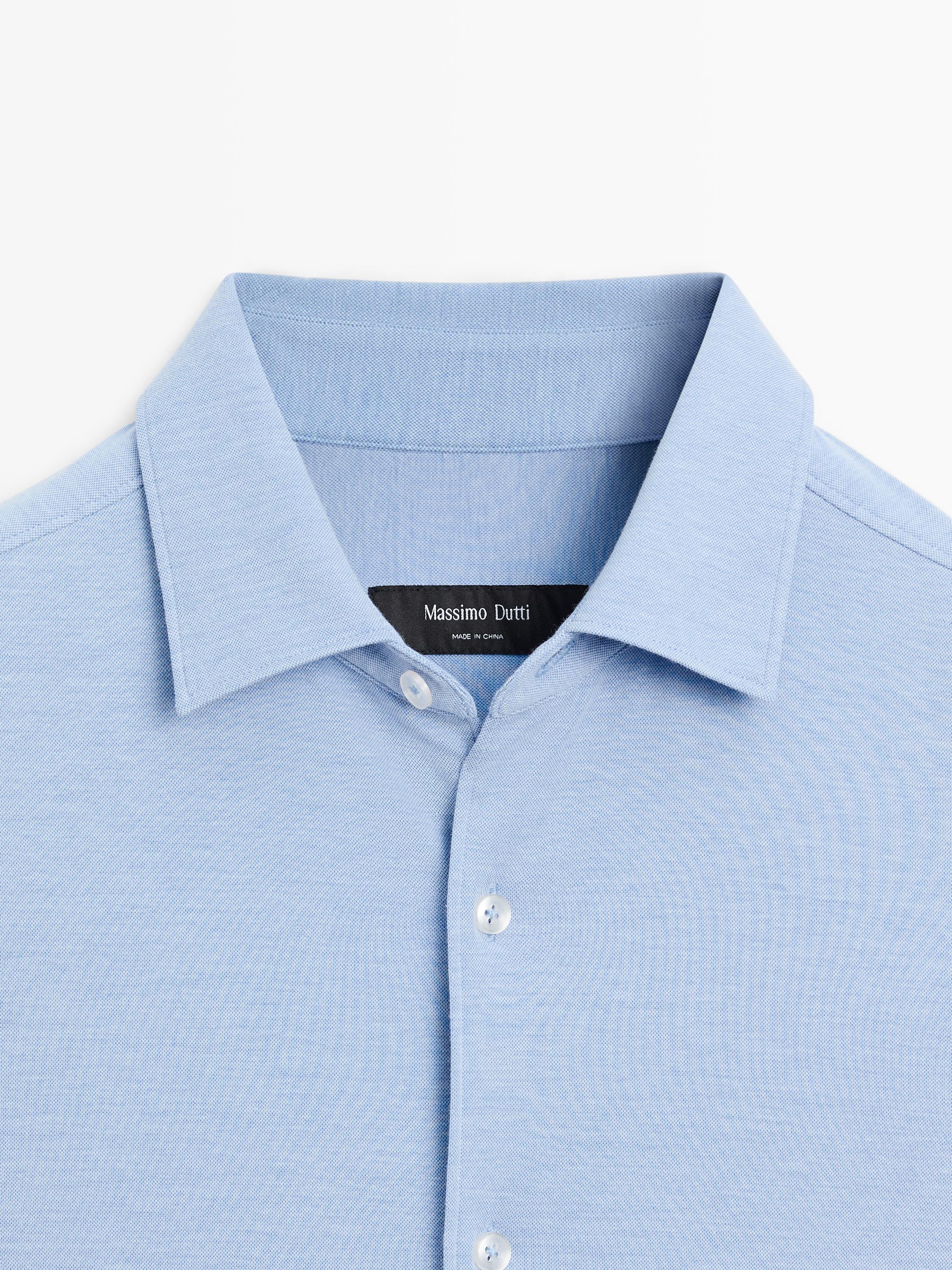 Slim fit stretch shirt