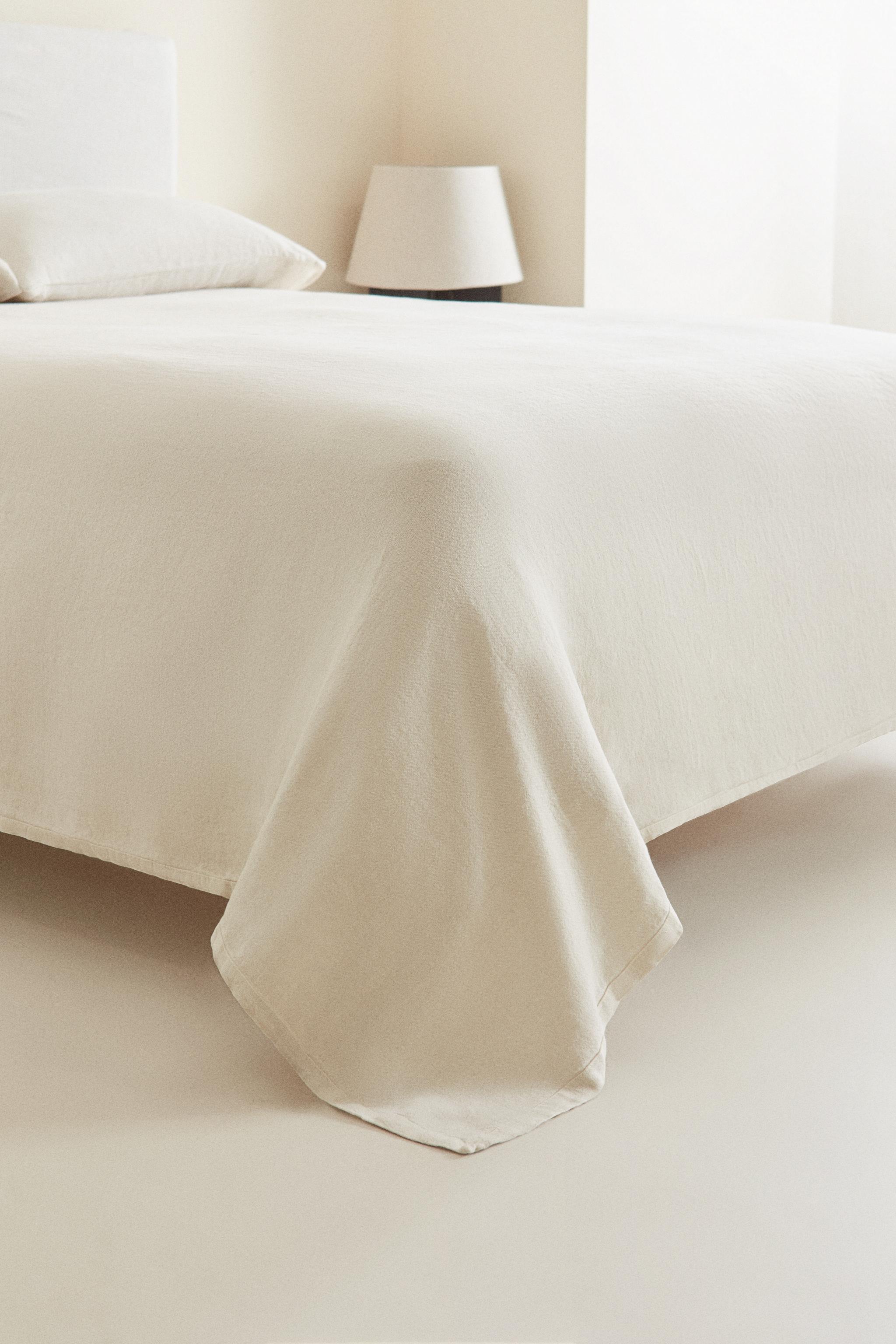 WASHED LINEN BEDSPREAD (400 GXM²)