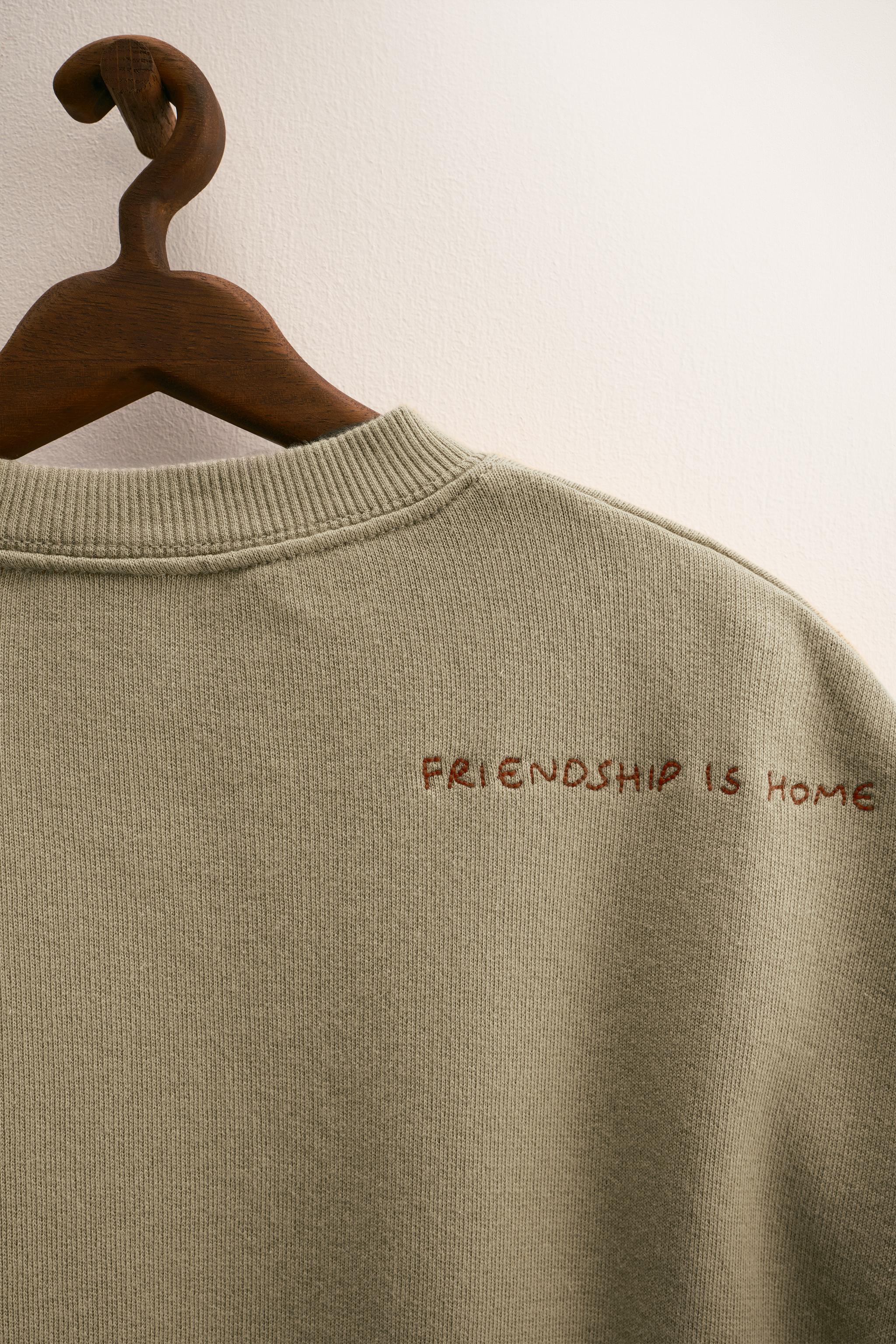 ZARA TIMELESS - ORFAYO © EMBROIDERED SWEATSHIRT