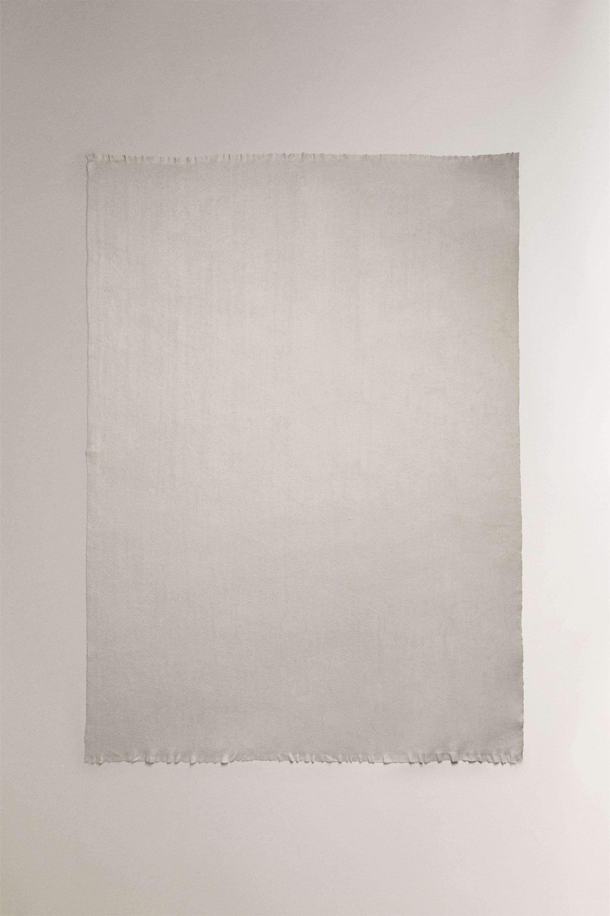 FRINGED SOFT BLANKET