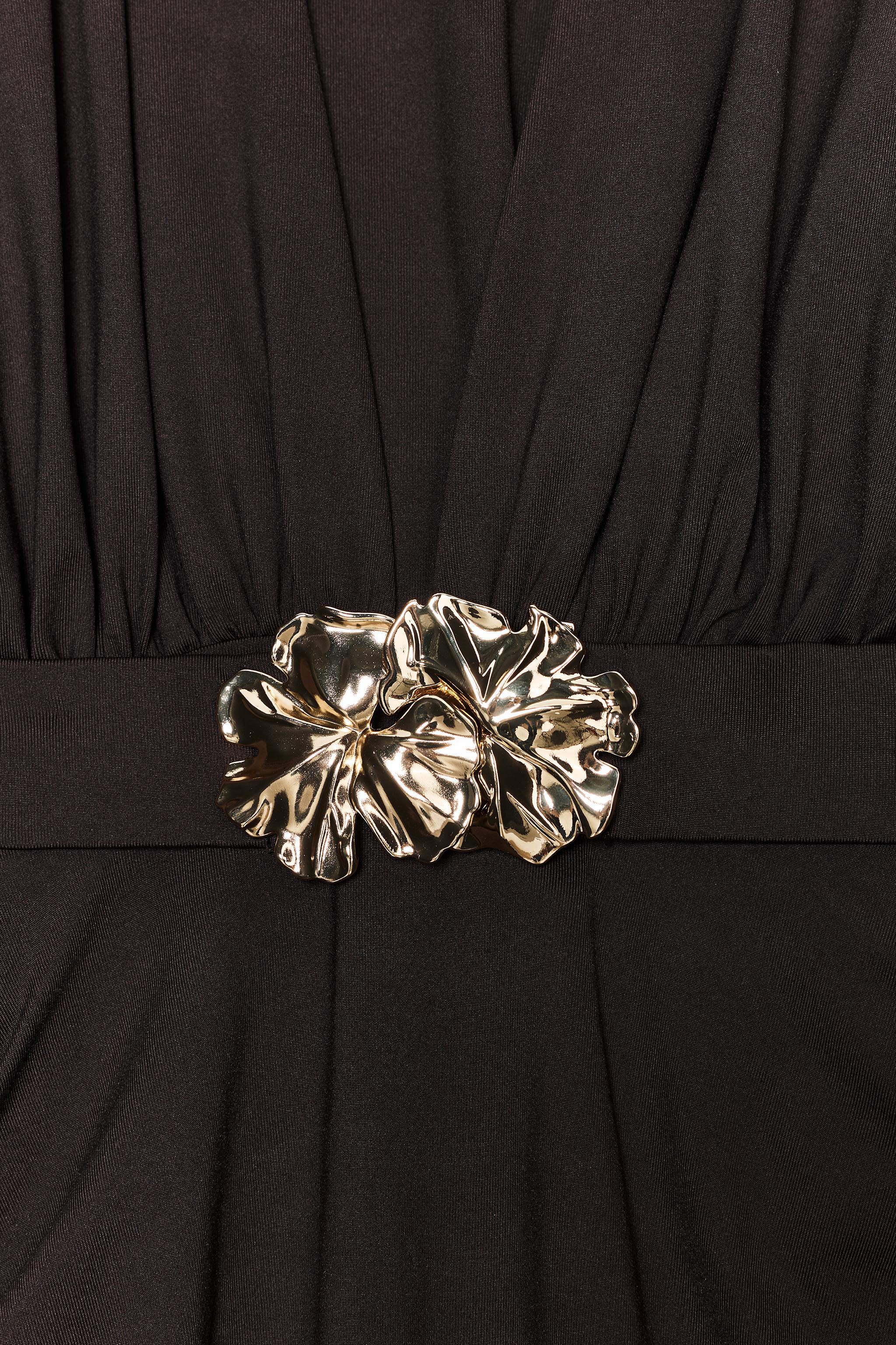 POLYAMIDE DRESS WITH HARDWARE BELT