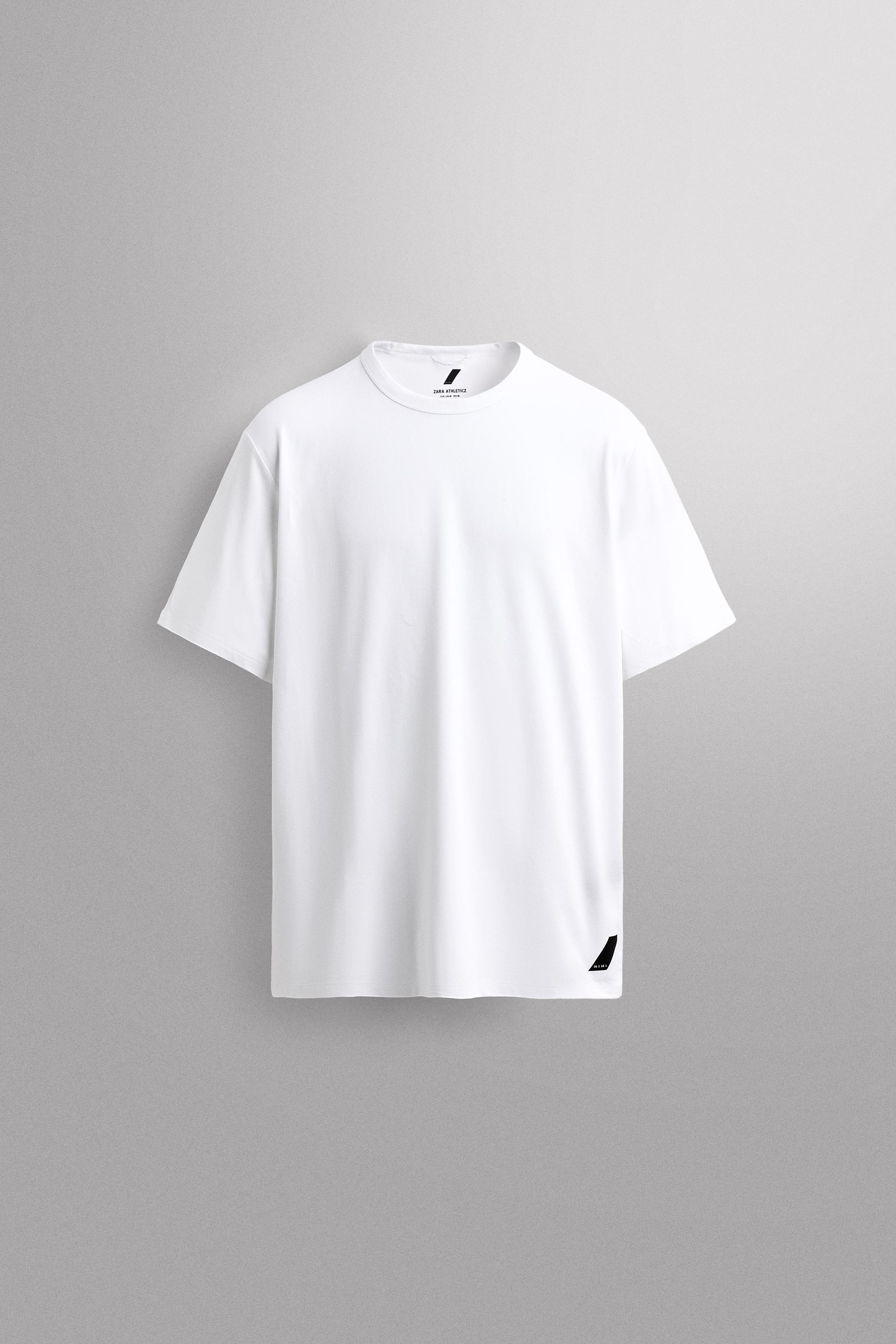 TECHNICAL COTTON BLEND T-SHIRT