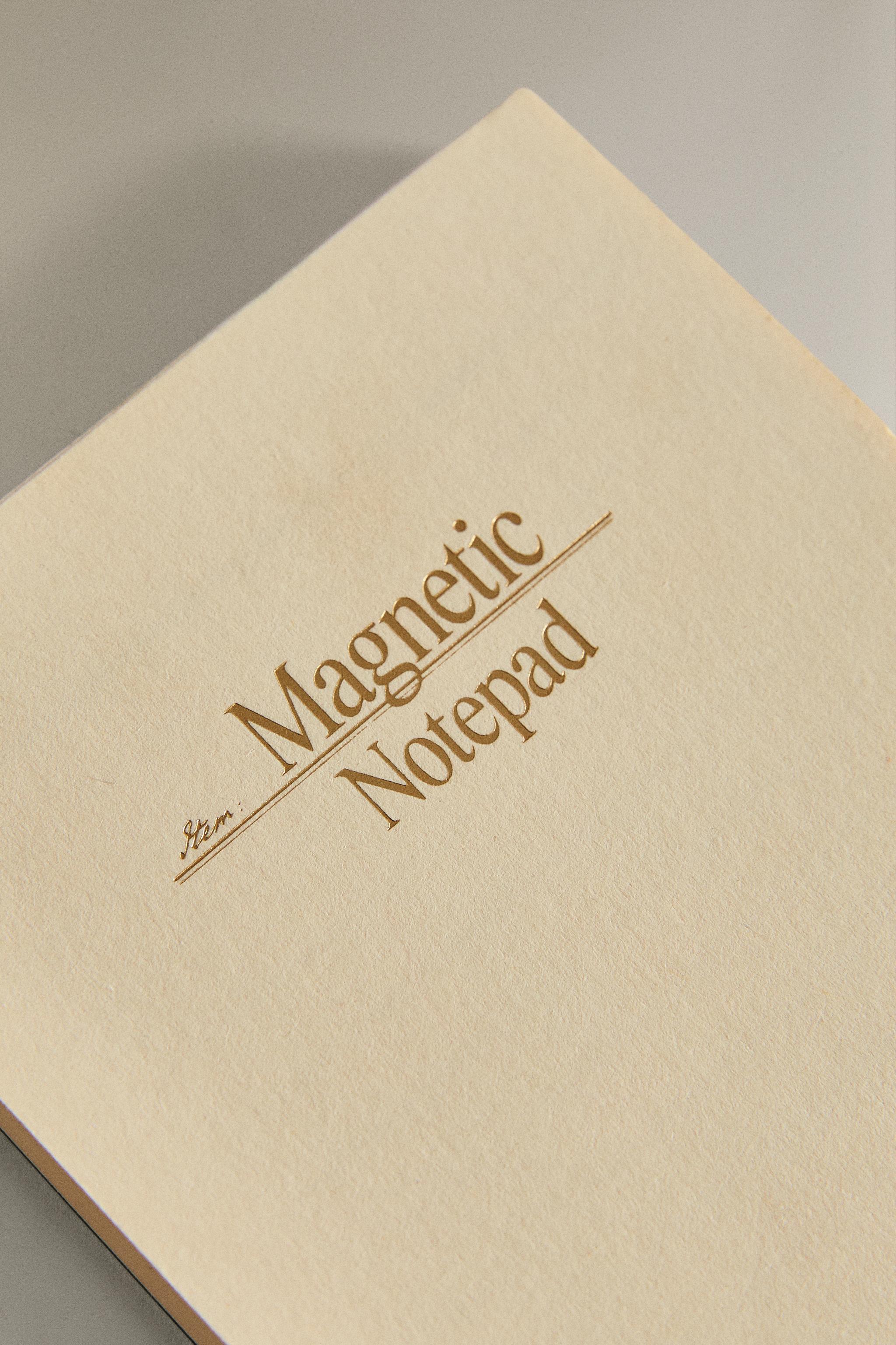 MAGNETIC NOTEPAD