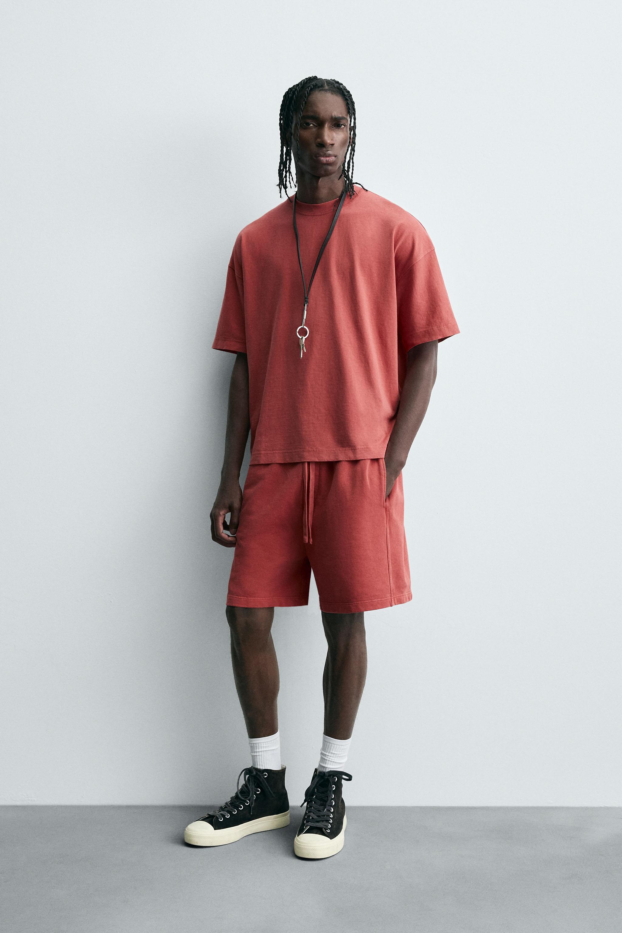 LIGHTWEIGHT WASHED BOXY FIT T-SHIRT