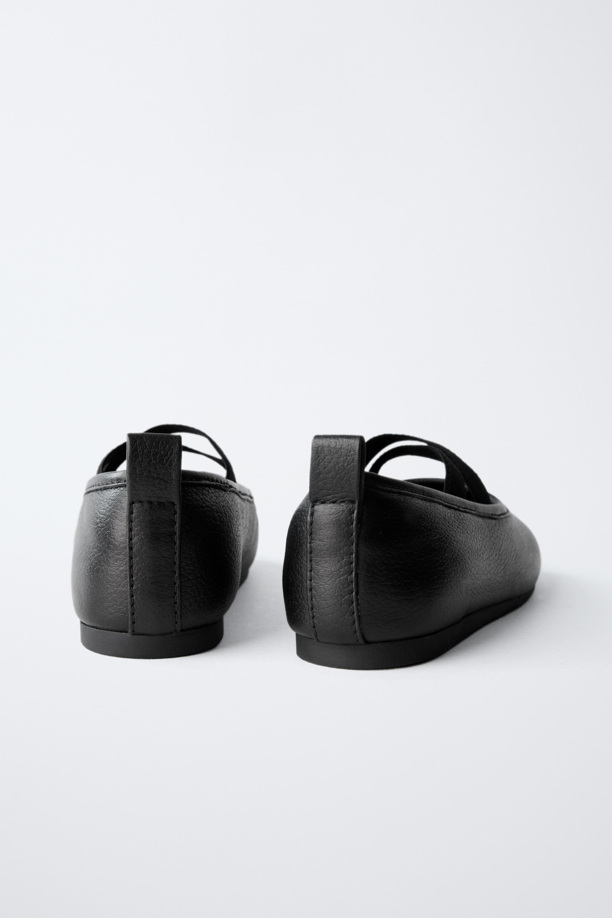 LEATHER SCHOOLGIRL BALLERINA