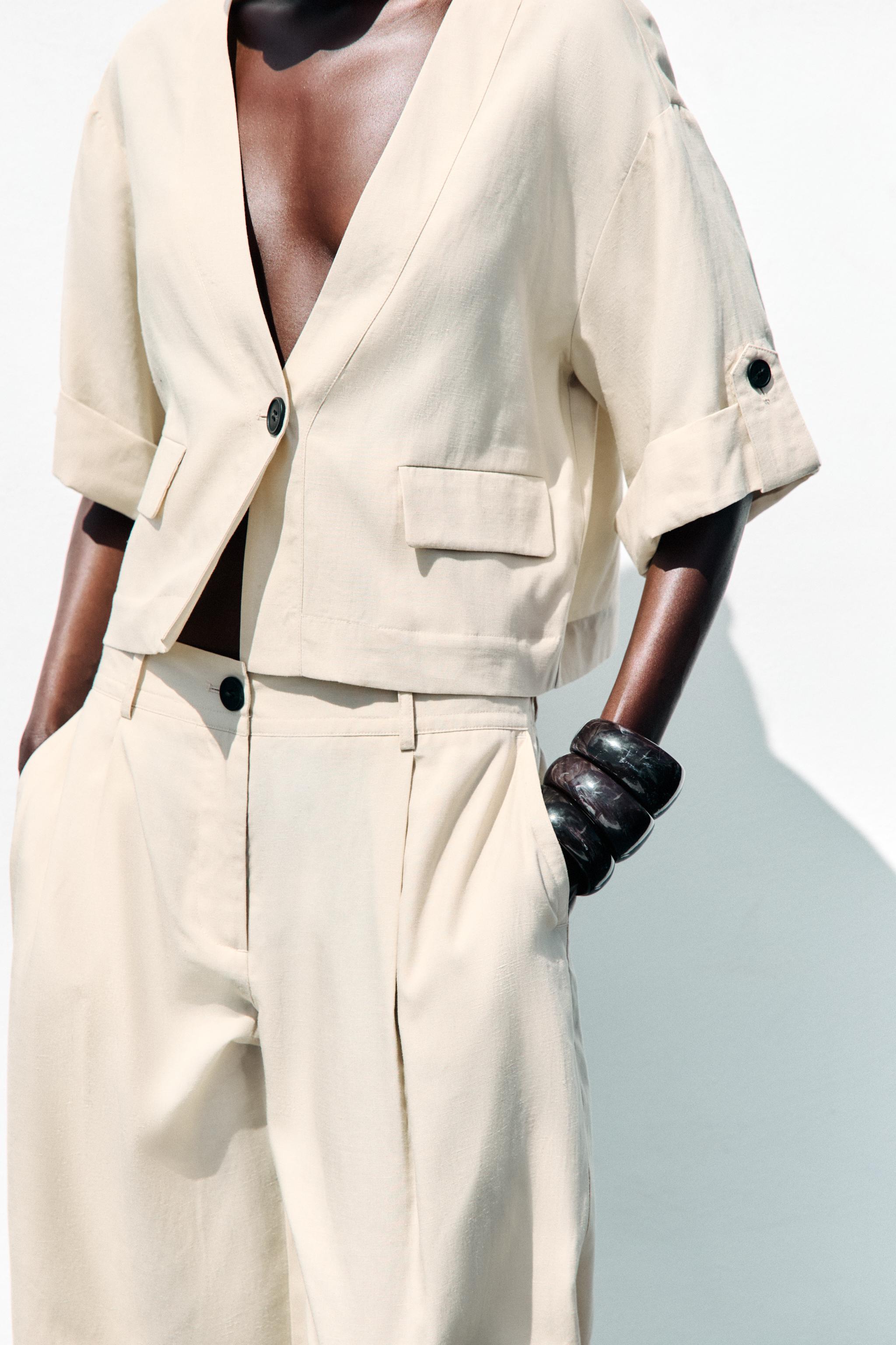 TURN-UP SLEEVE JACKET