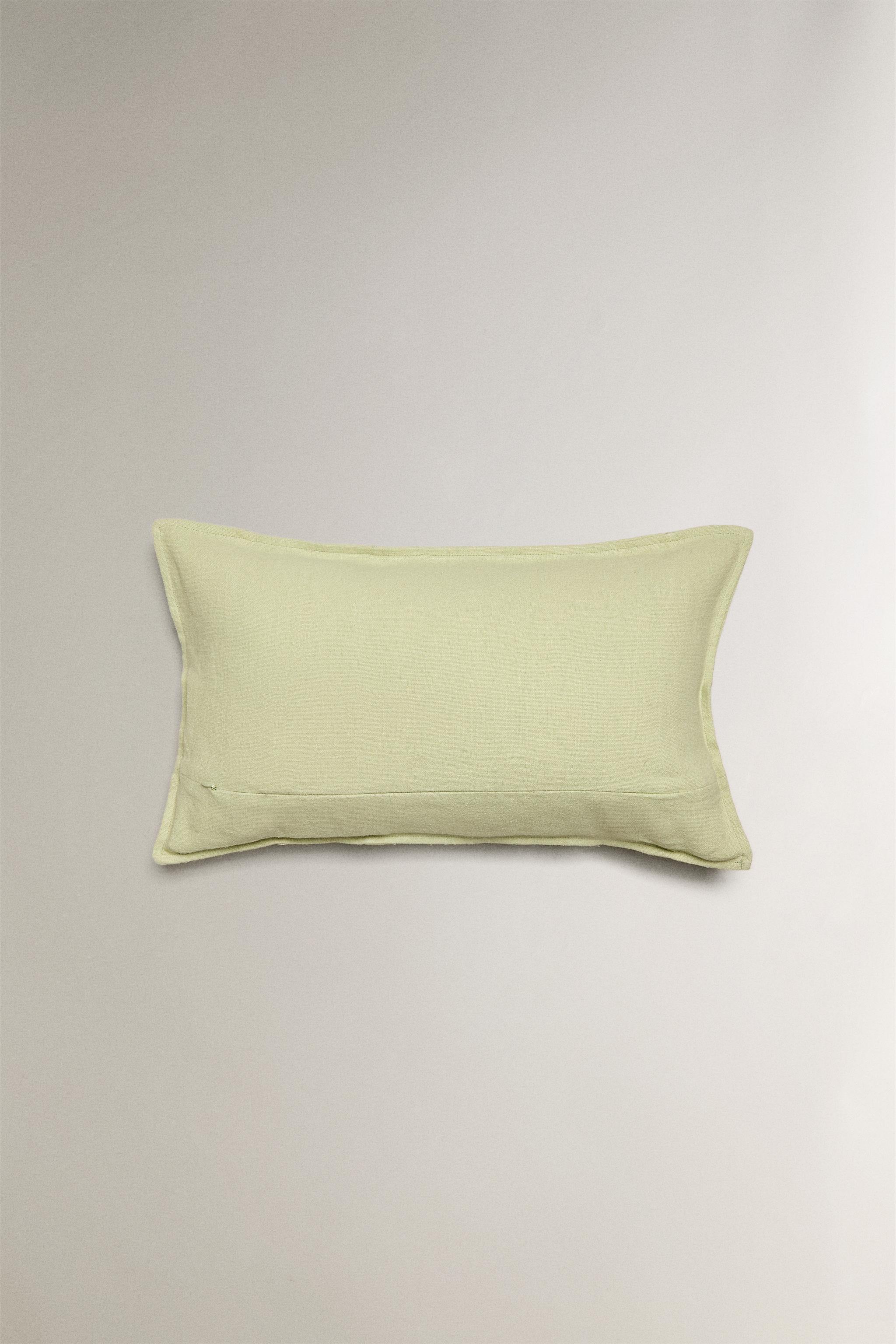 PLEATED THROW PILLOW COVER