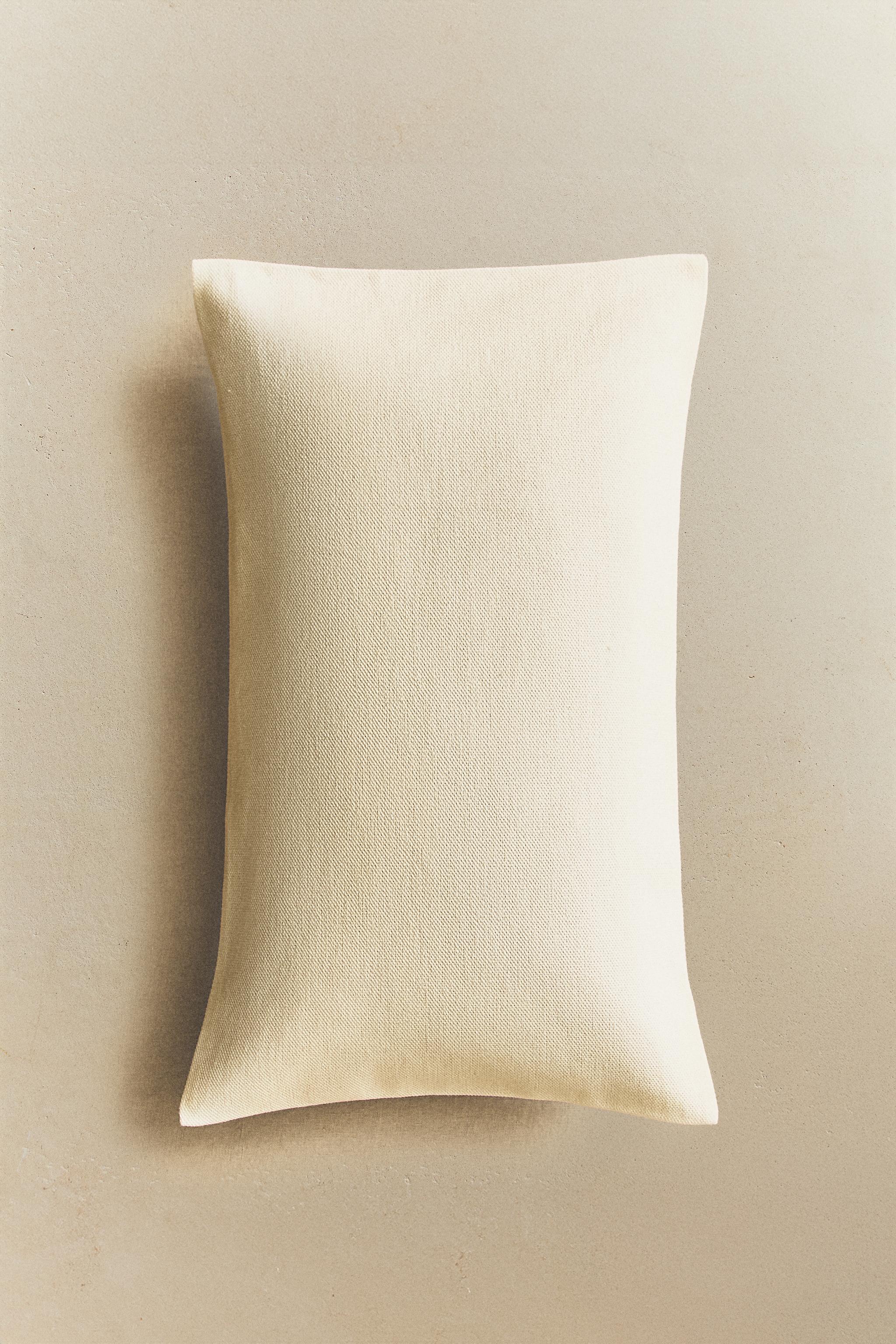 PLAIN THROW PILLOW COVER