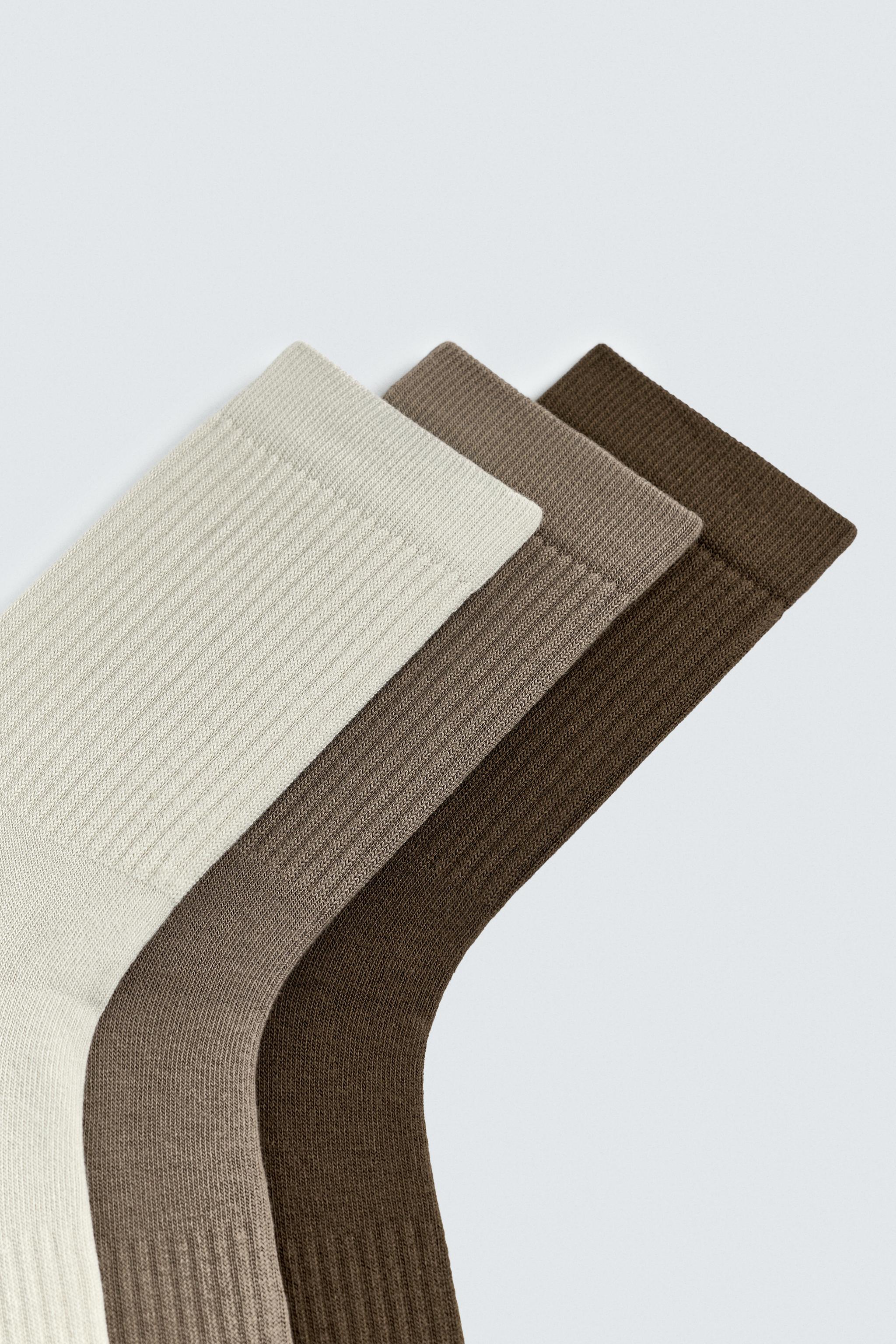 3-PACK OF RIBBED SOCKS