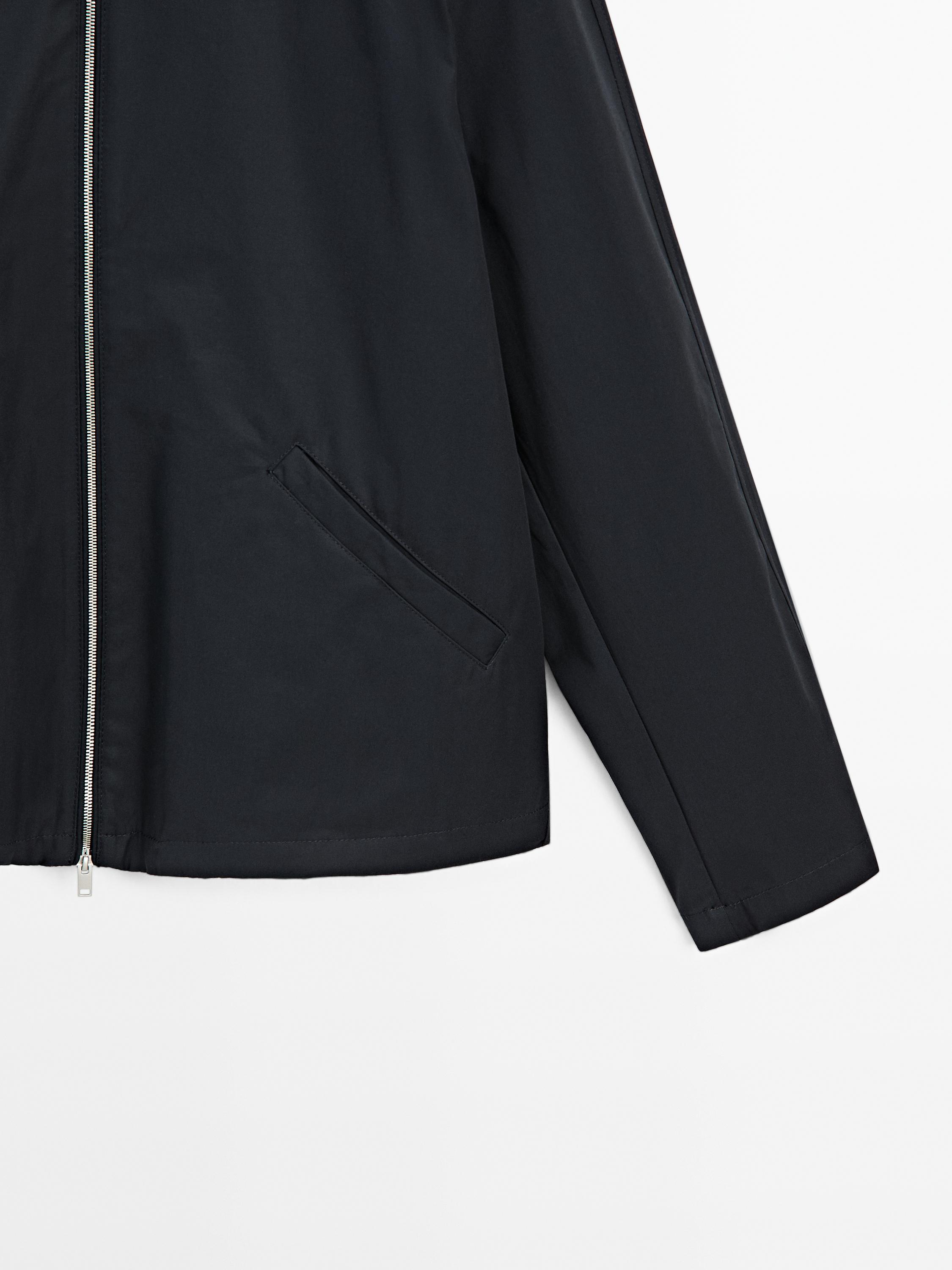 Water-repellent 100% cotton jacket