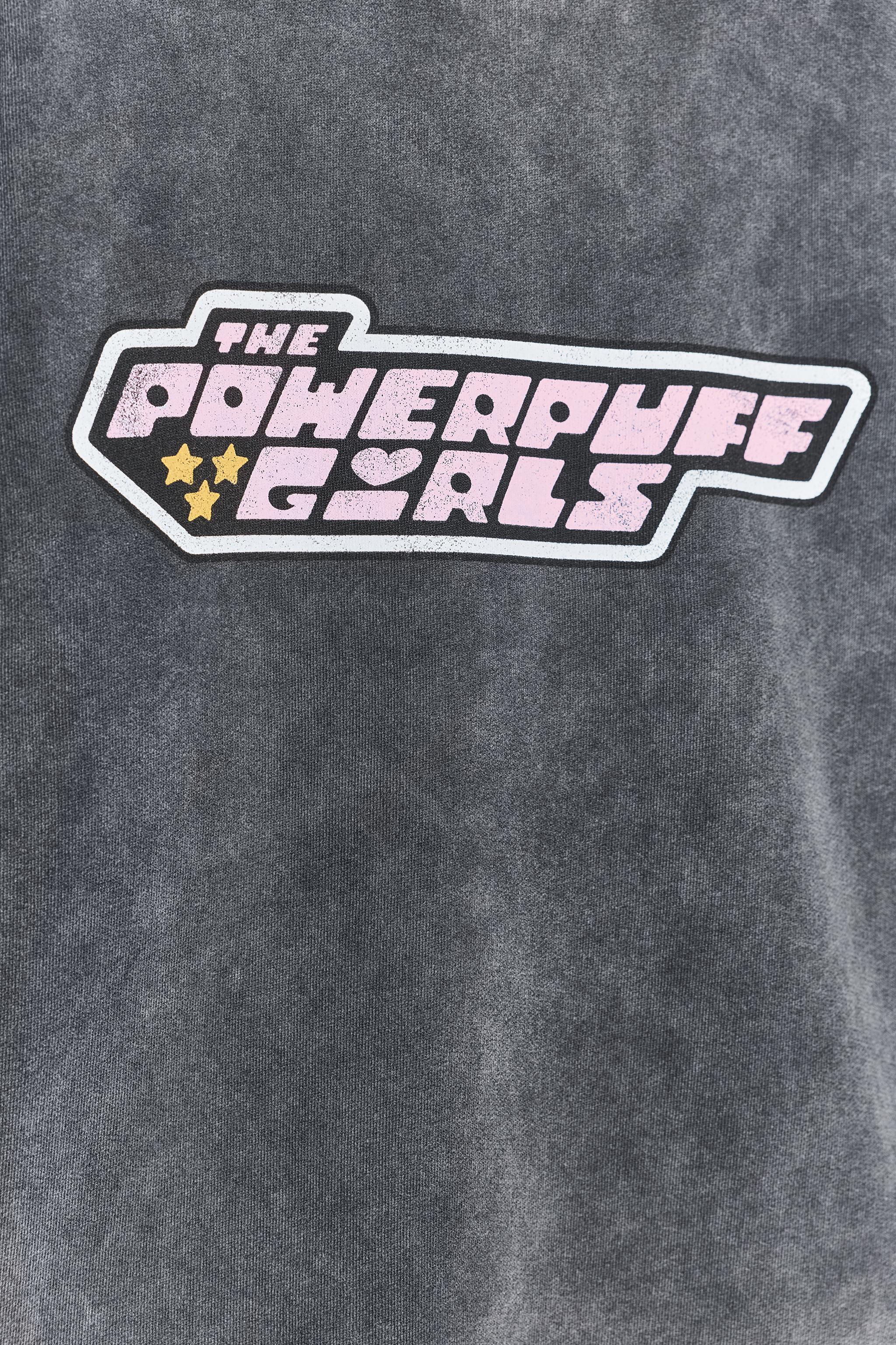 THE POWERPUFF GIRLS™ WASHED EFFECT SWEATSHIRT