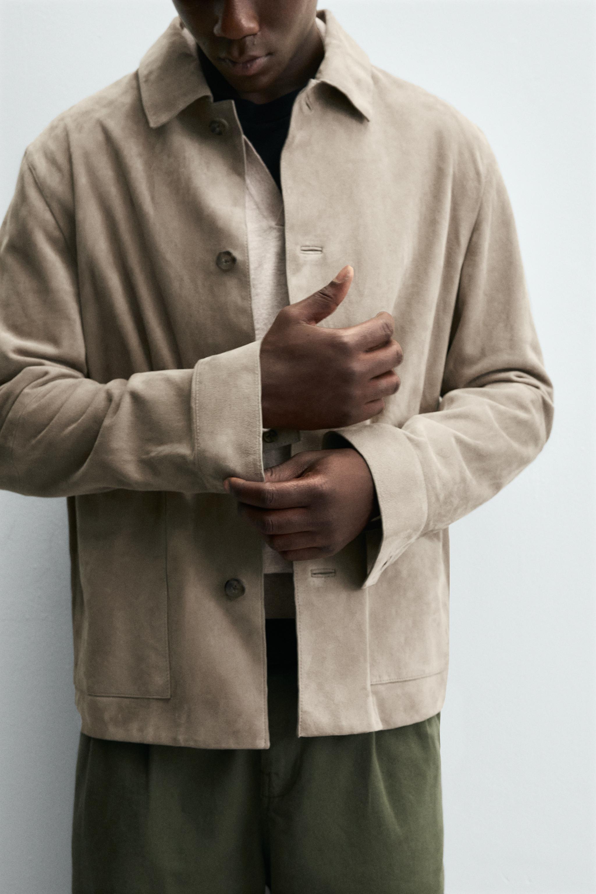 SUEDE LEATHER JACKET